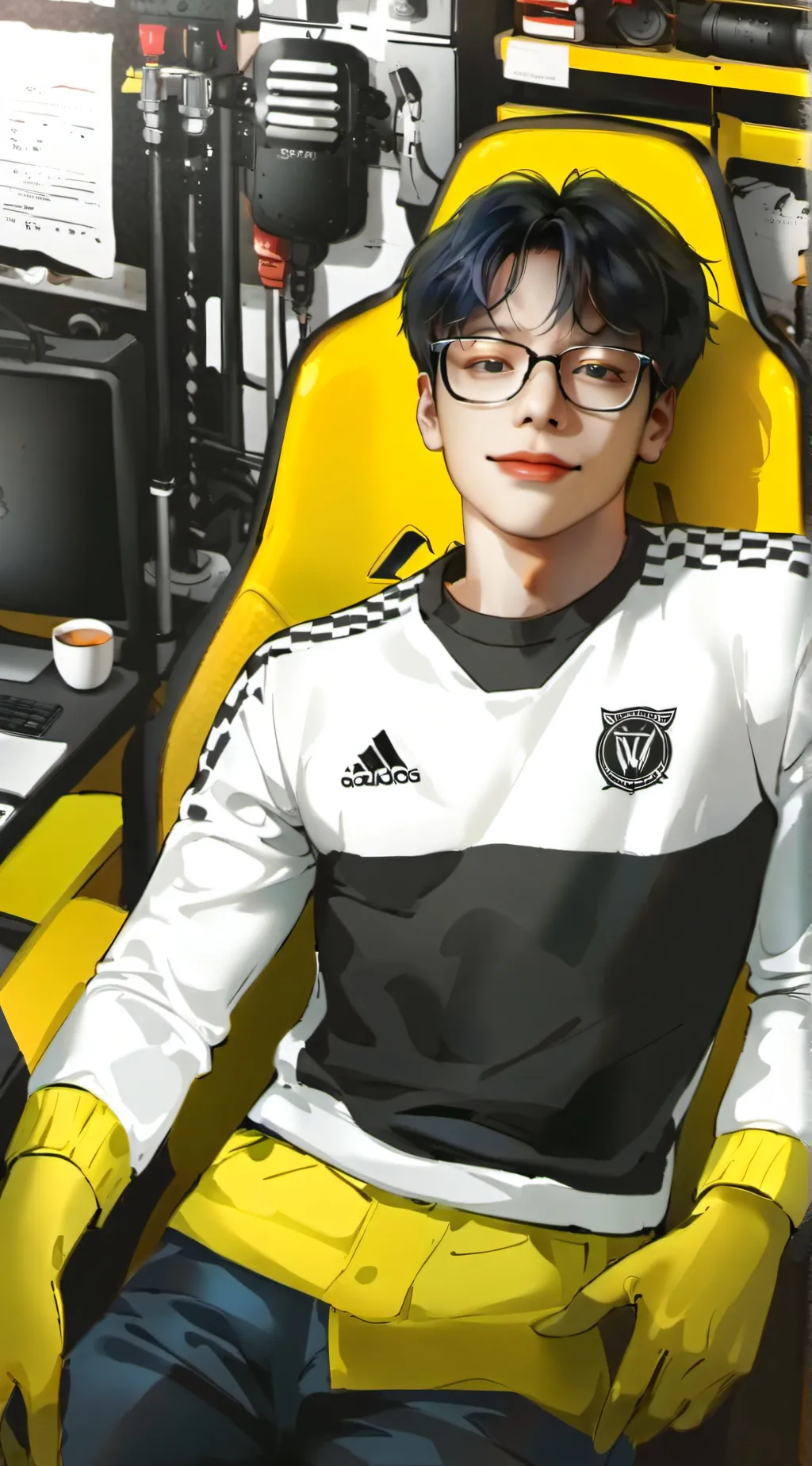 ai character: Sigma Boy background