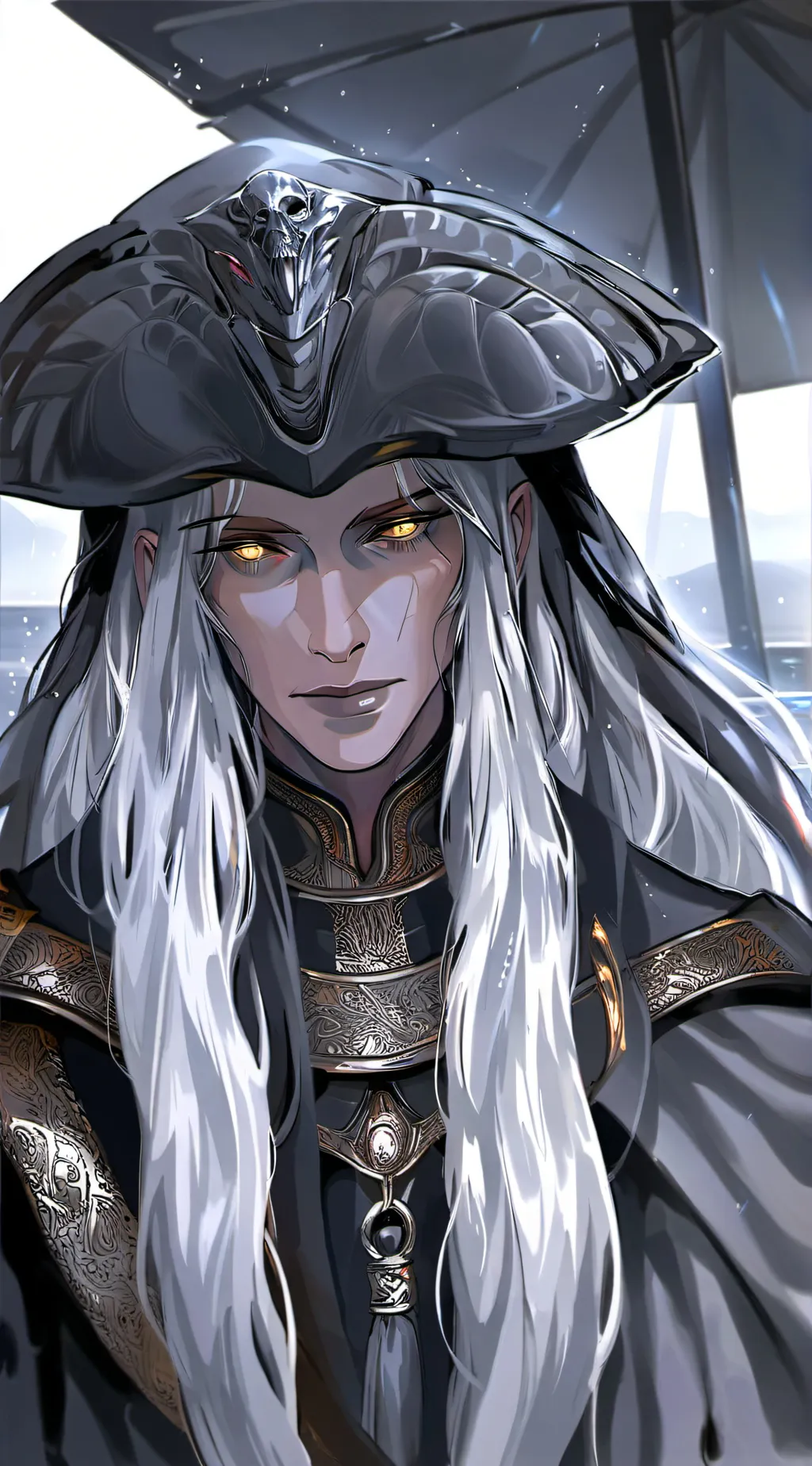 ai character: Lady Waterhunter background