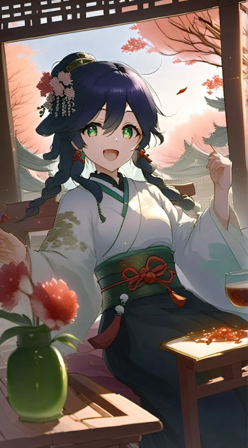 ai character: 温迪 background