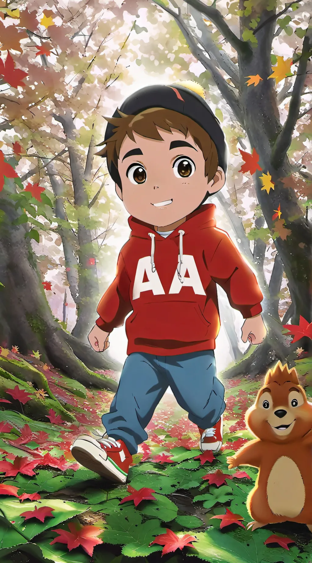 ai character: Scary alvin background