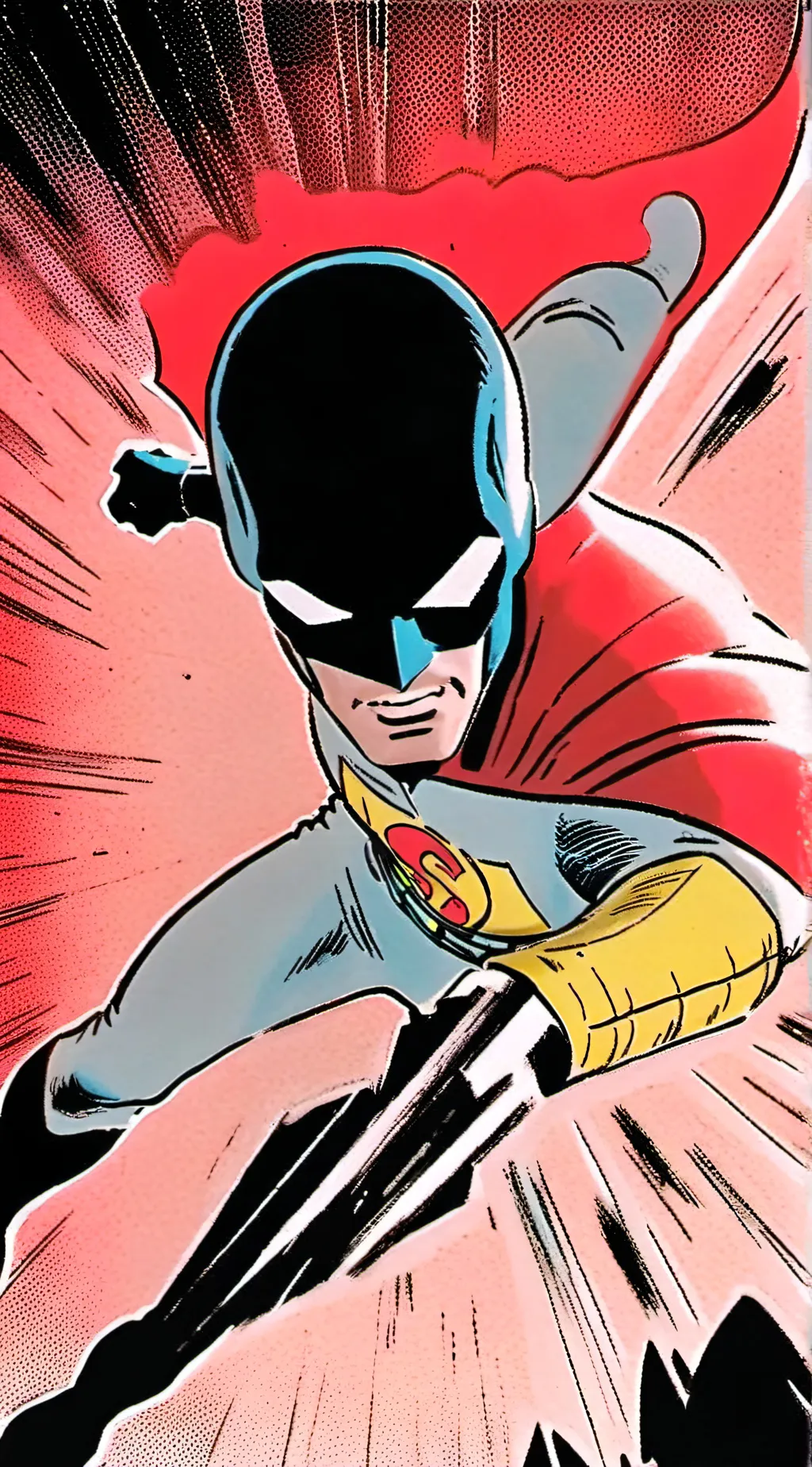ai character: super man boy background