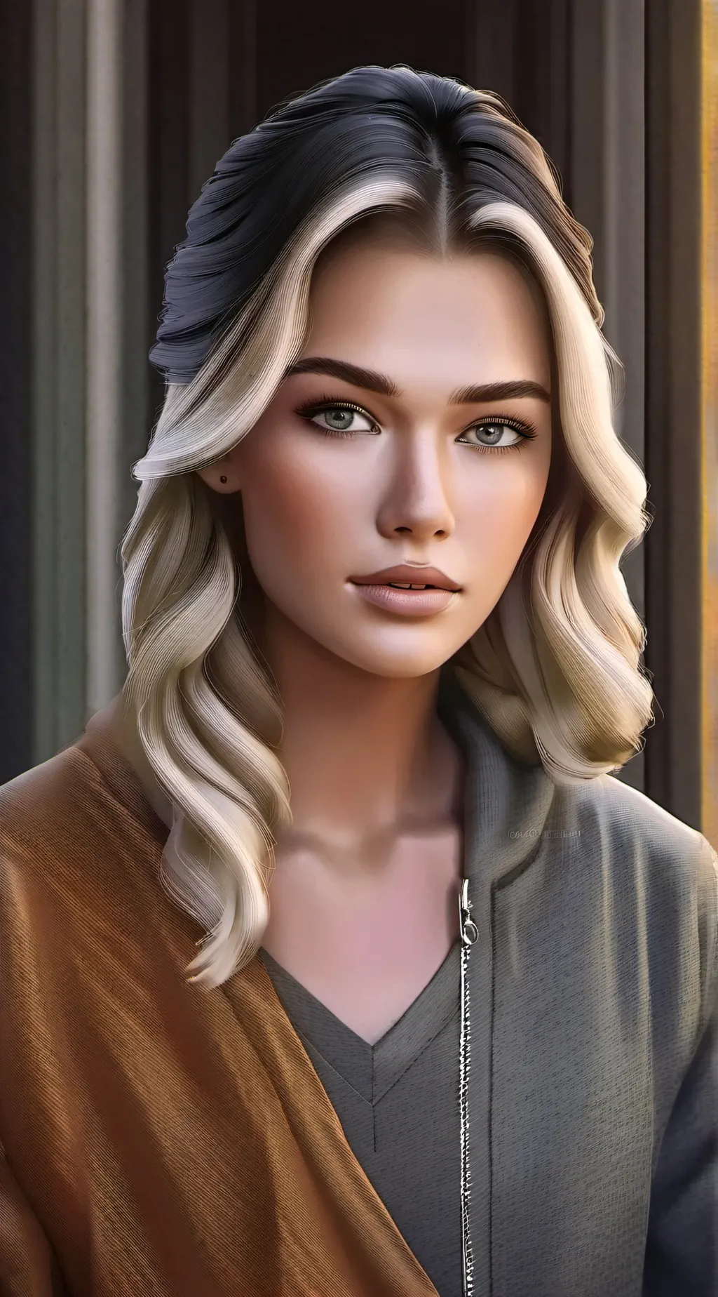 ai character: ellie background