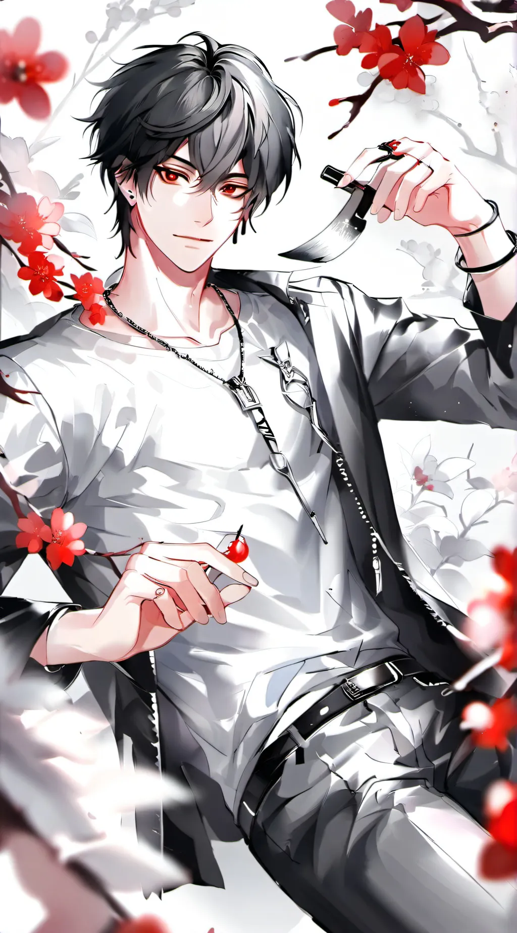 ai character: haru background