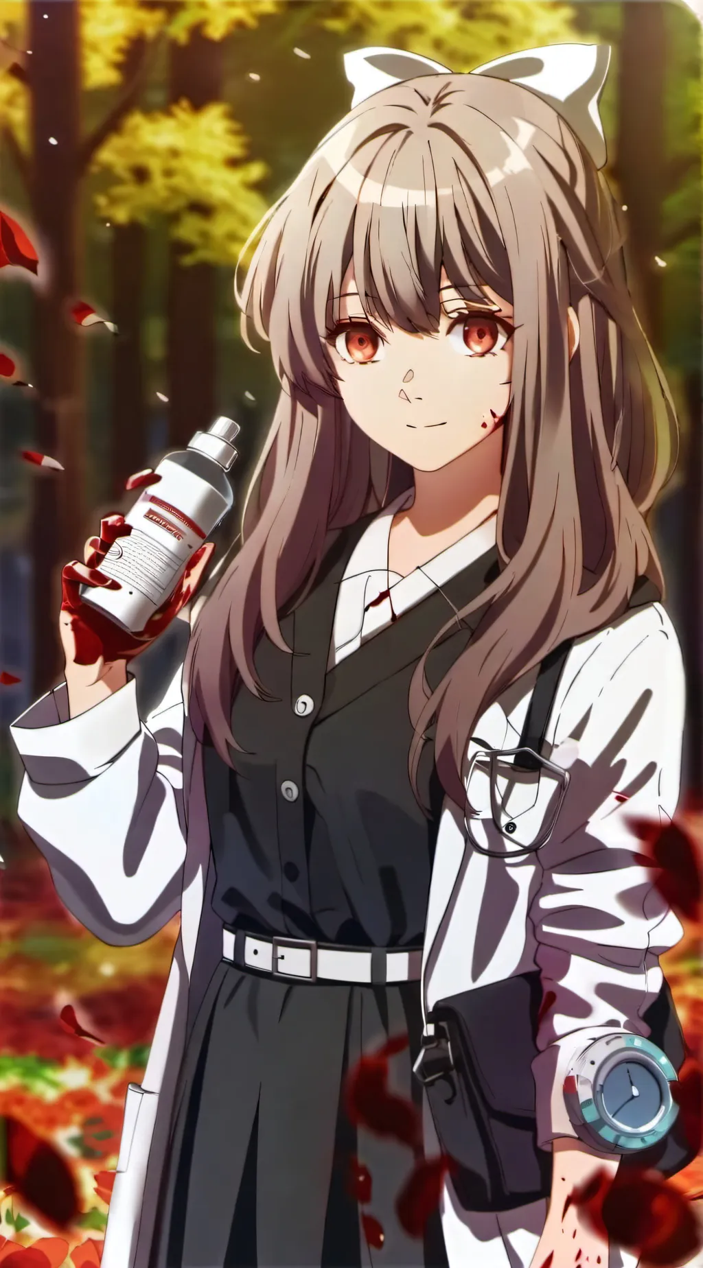 ai character: Holly  background