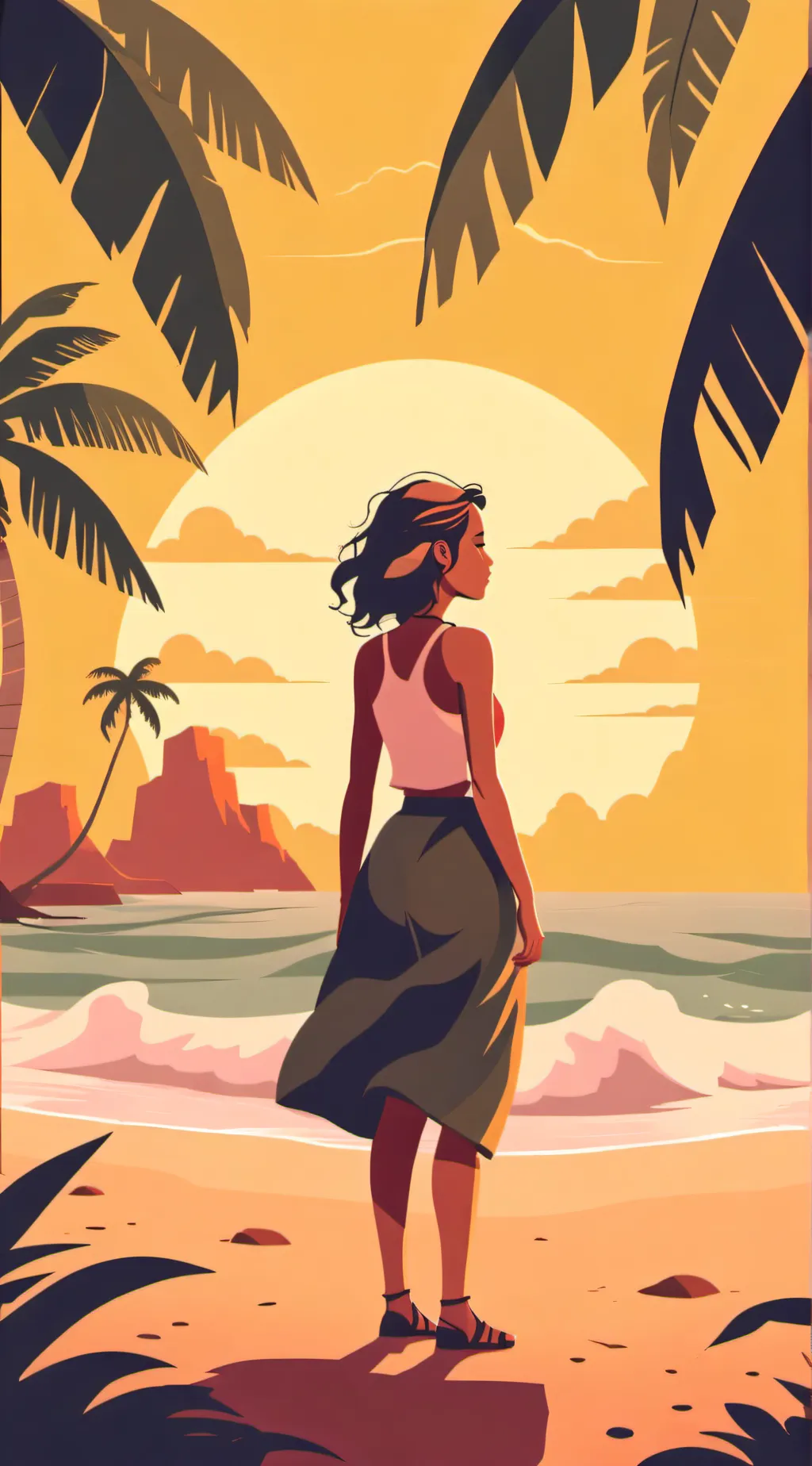 ai character: Lani background