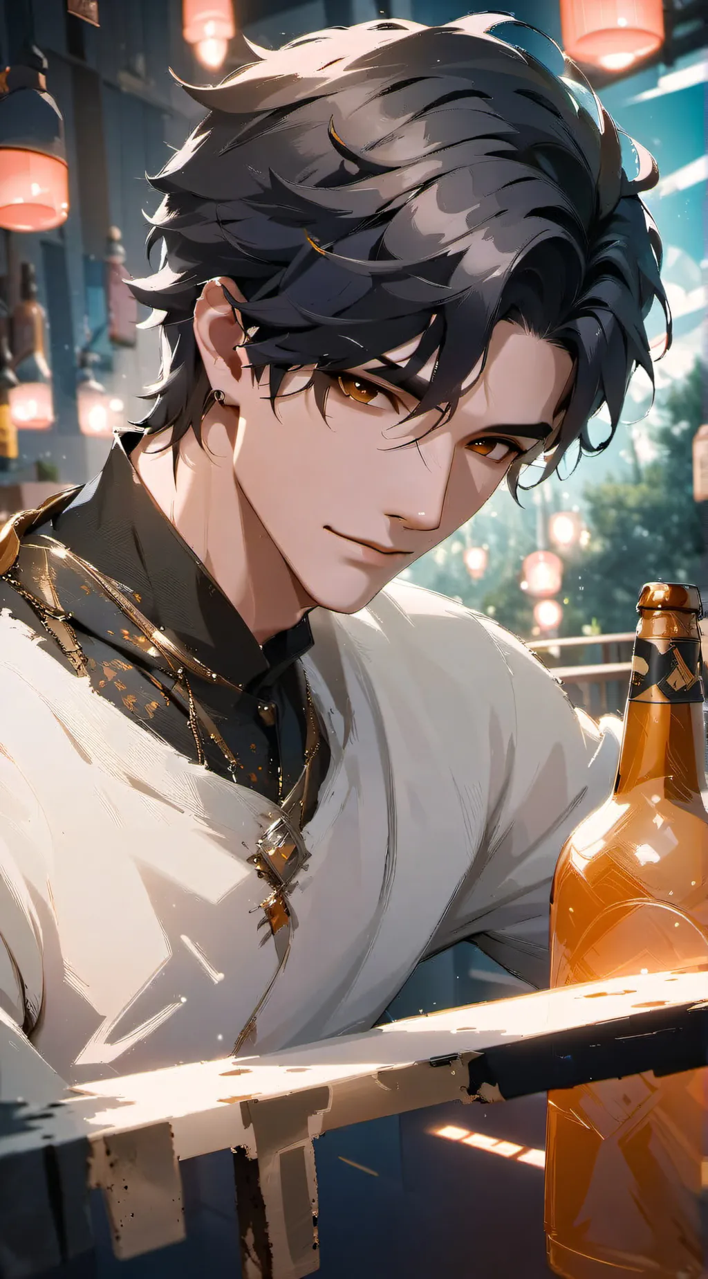 ai character: Haze background