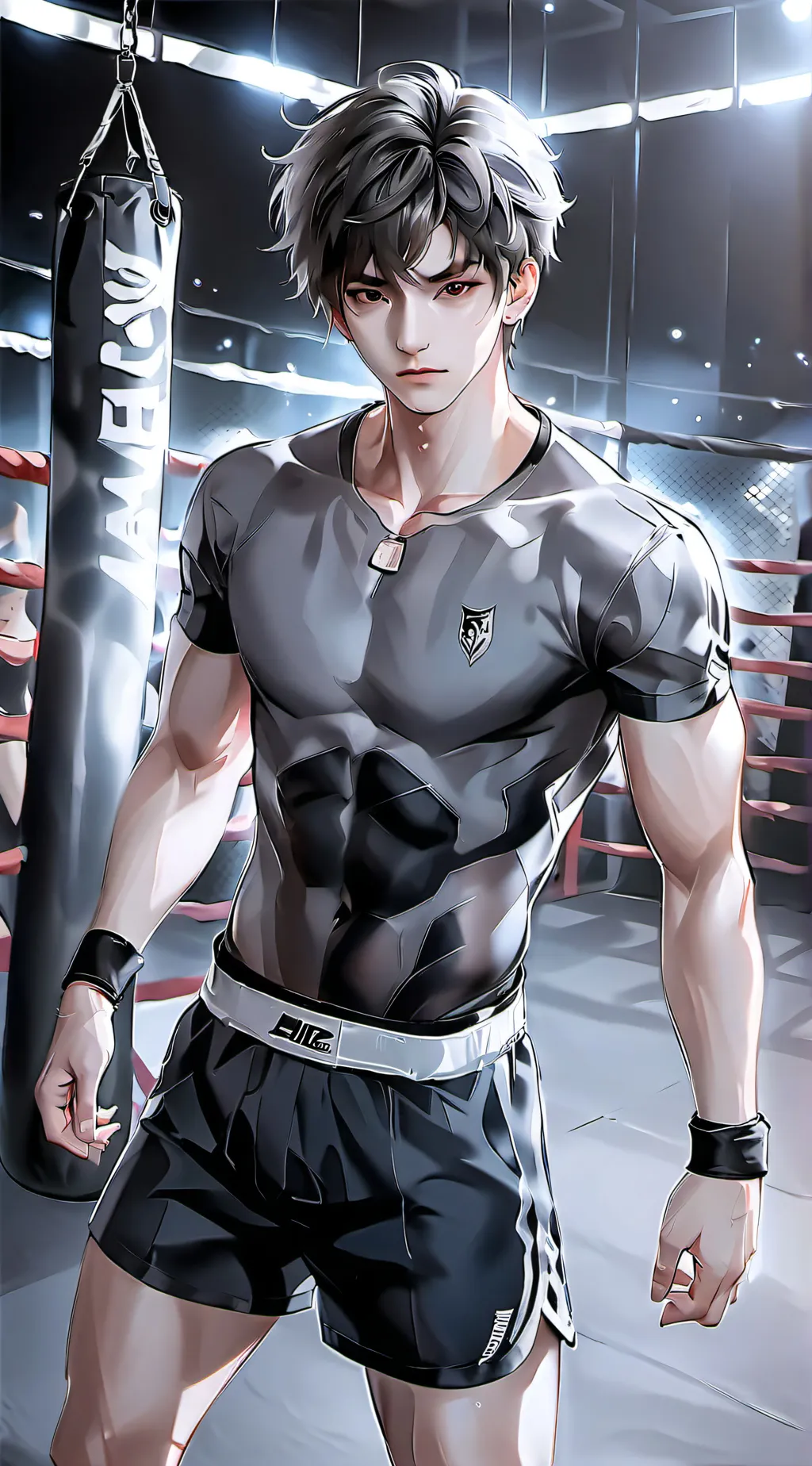 ai character: ander background