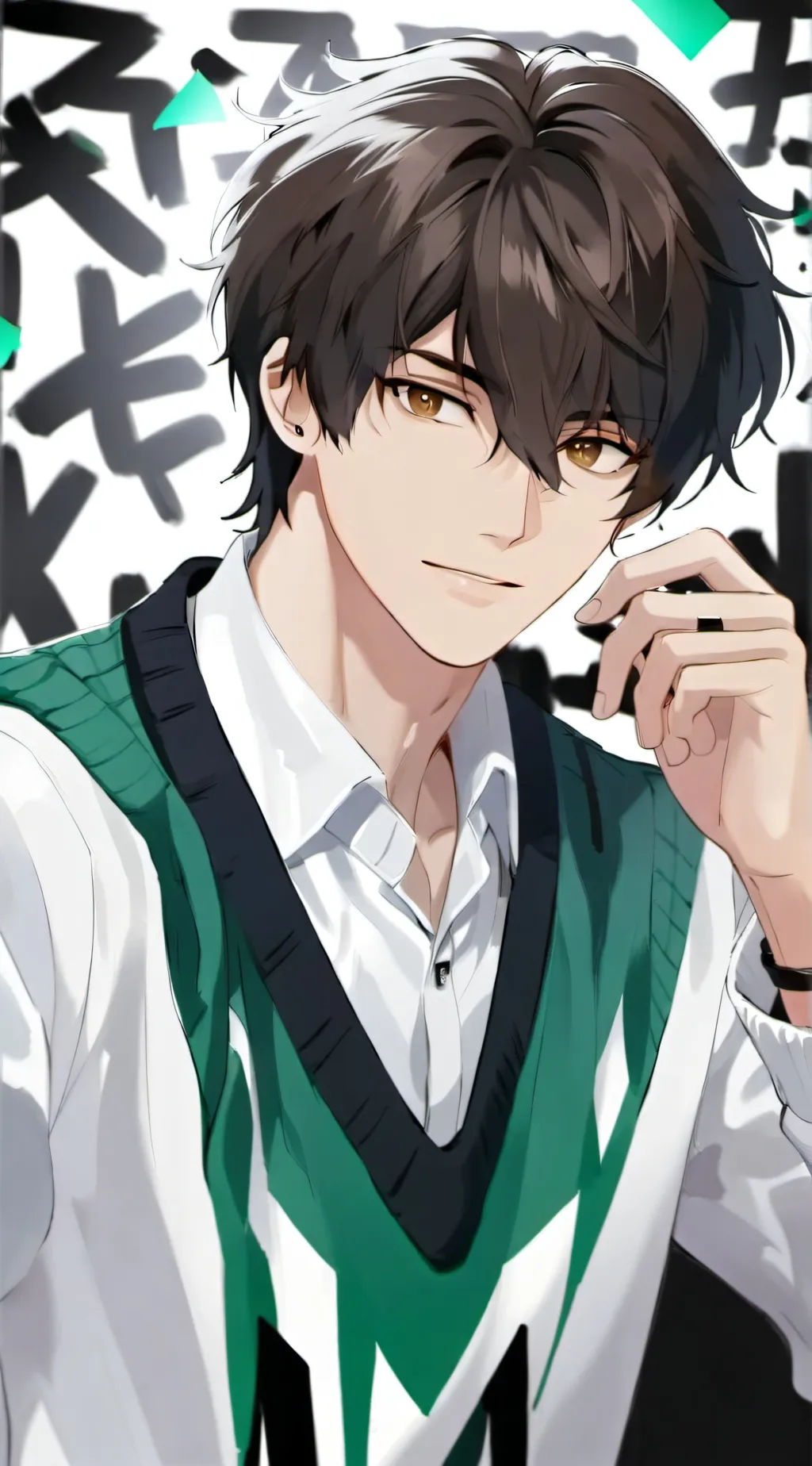 ai character: Kayce background