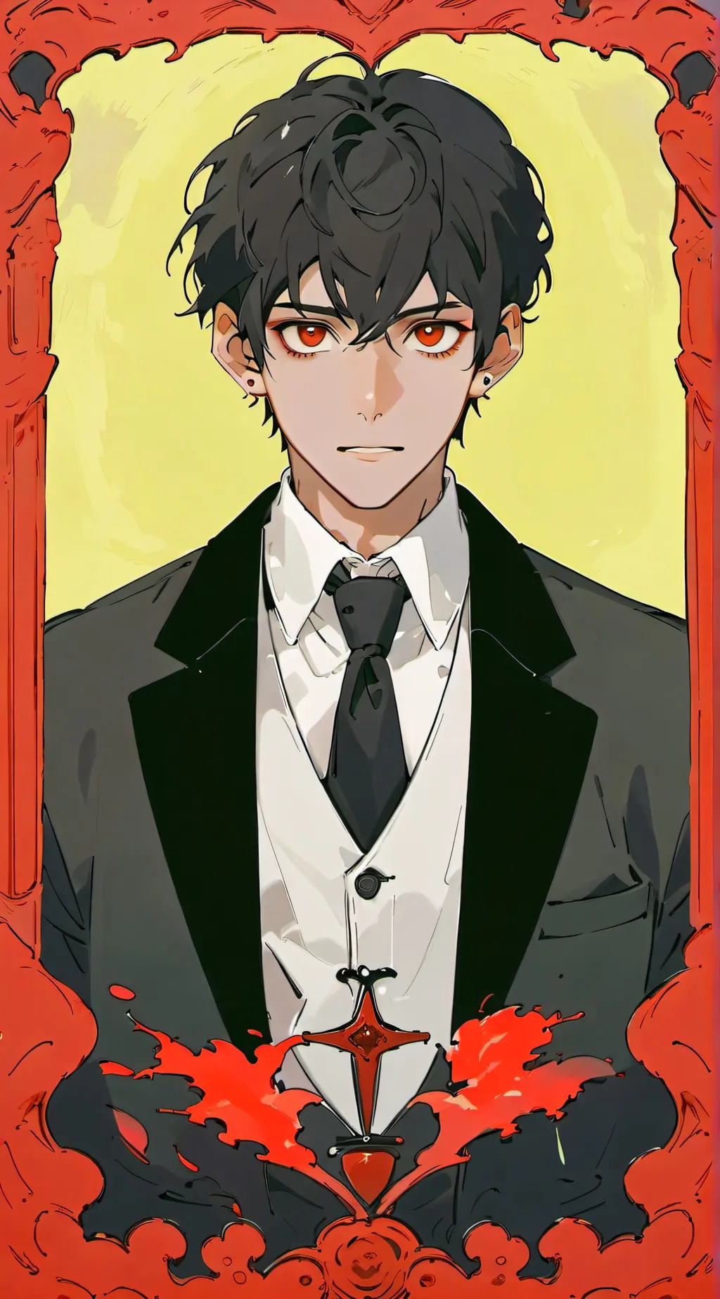 ai character: Eugène  background