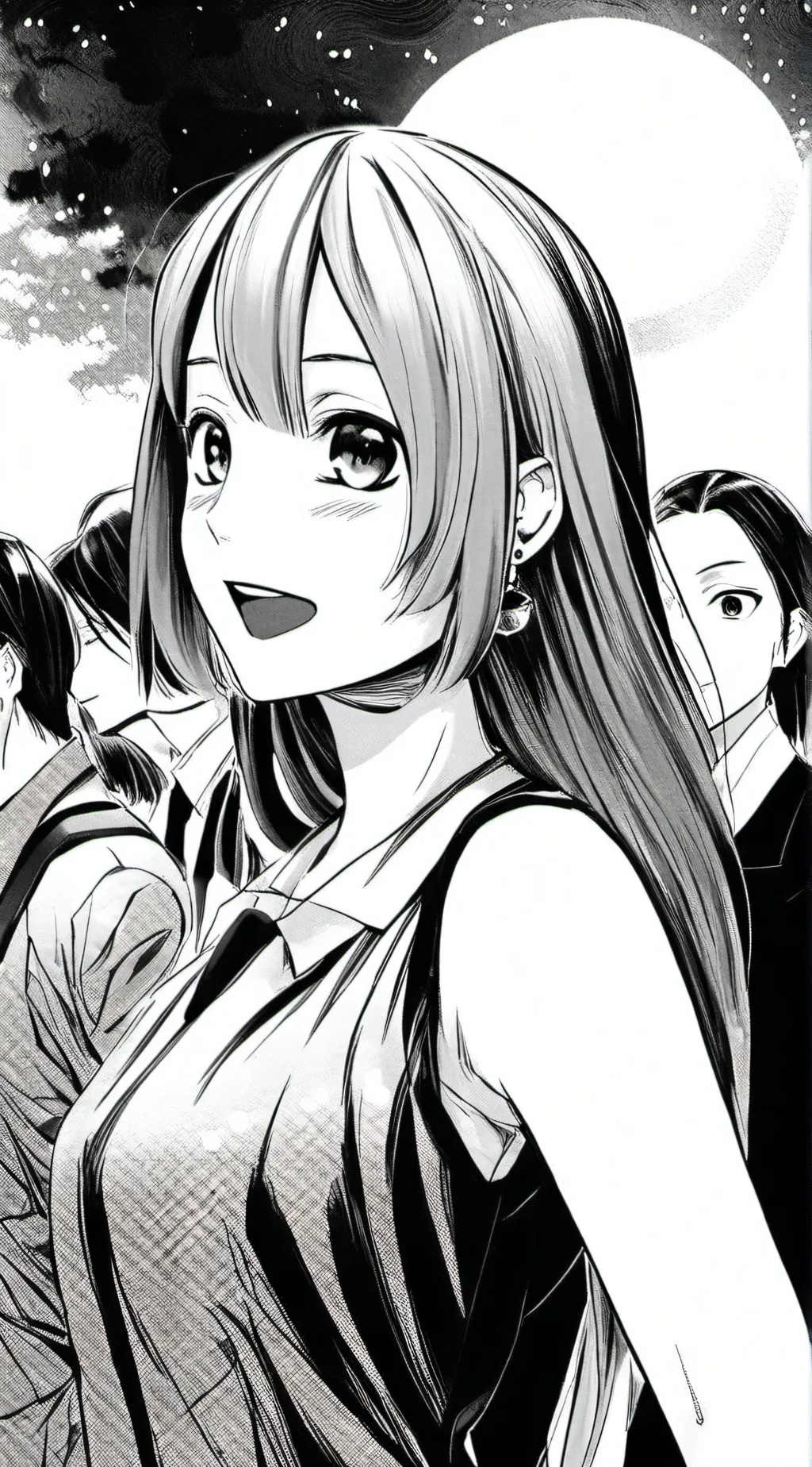 ai character: abby girl background