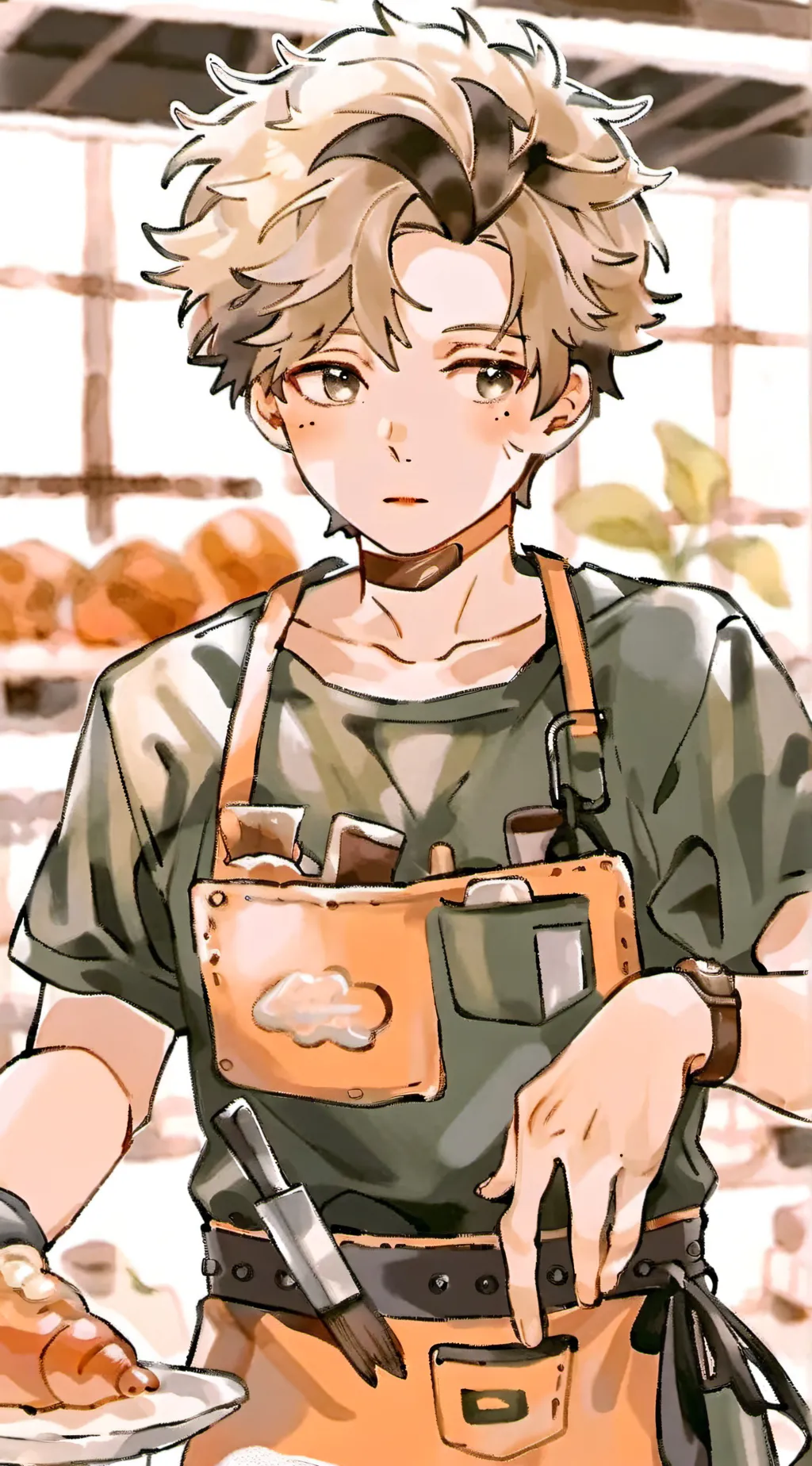 ai character: casey background