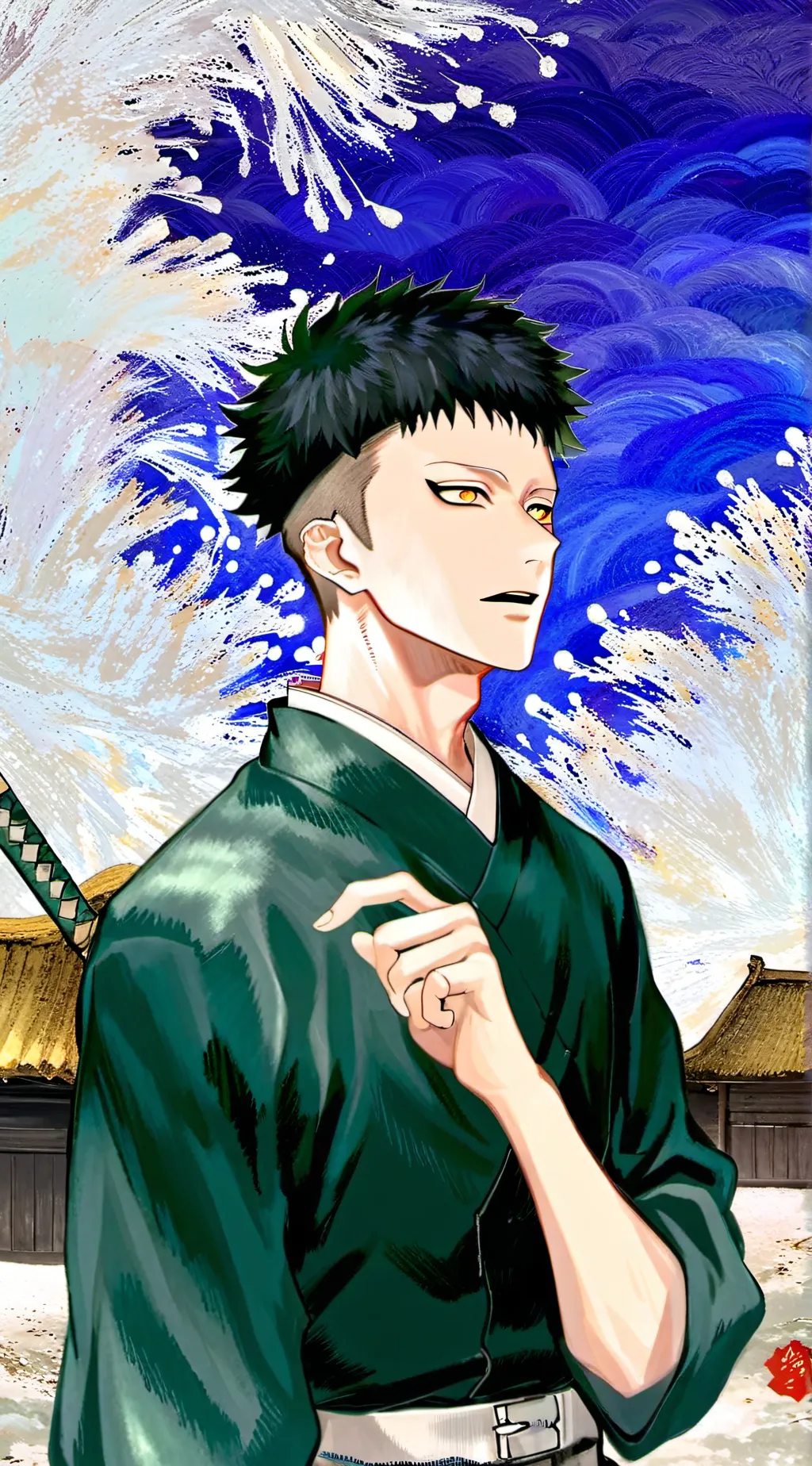 ai character: jujutsu kaisen  background