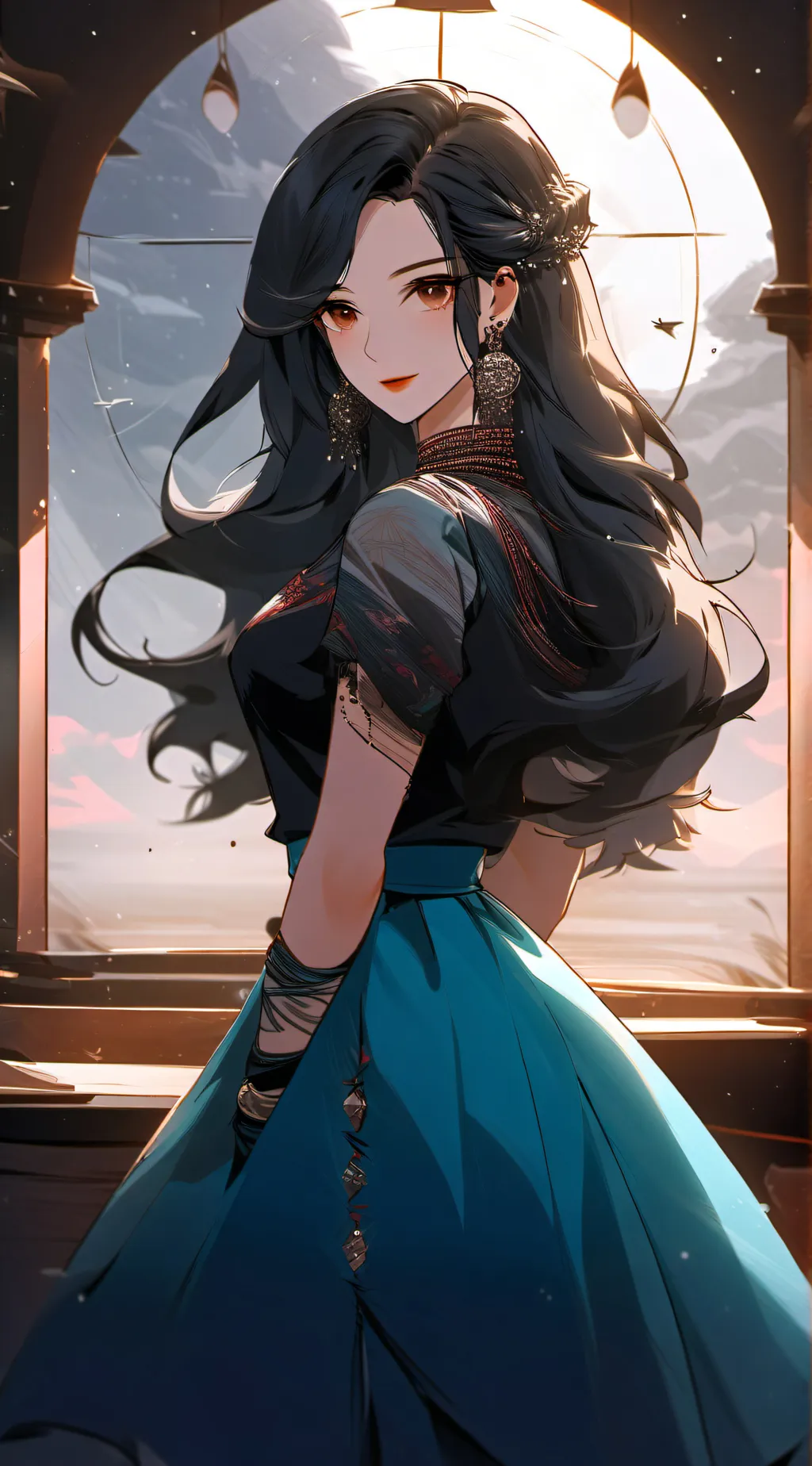 ai character: Mia background