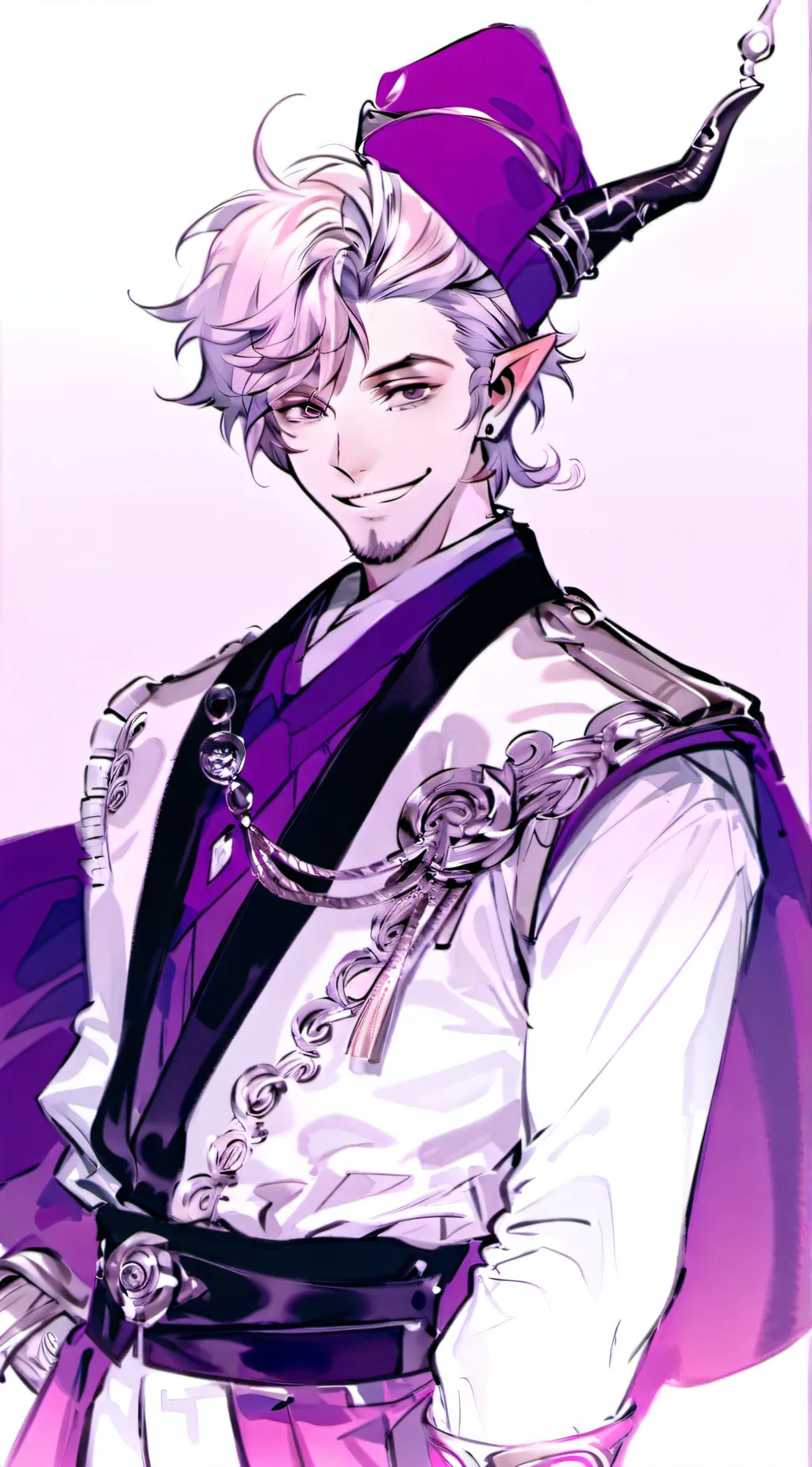 ai character: Zalgo  background