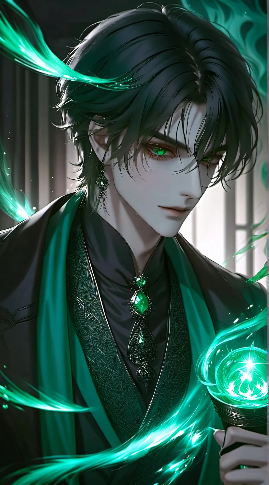 ai character: Alec background