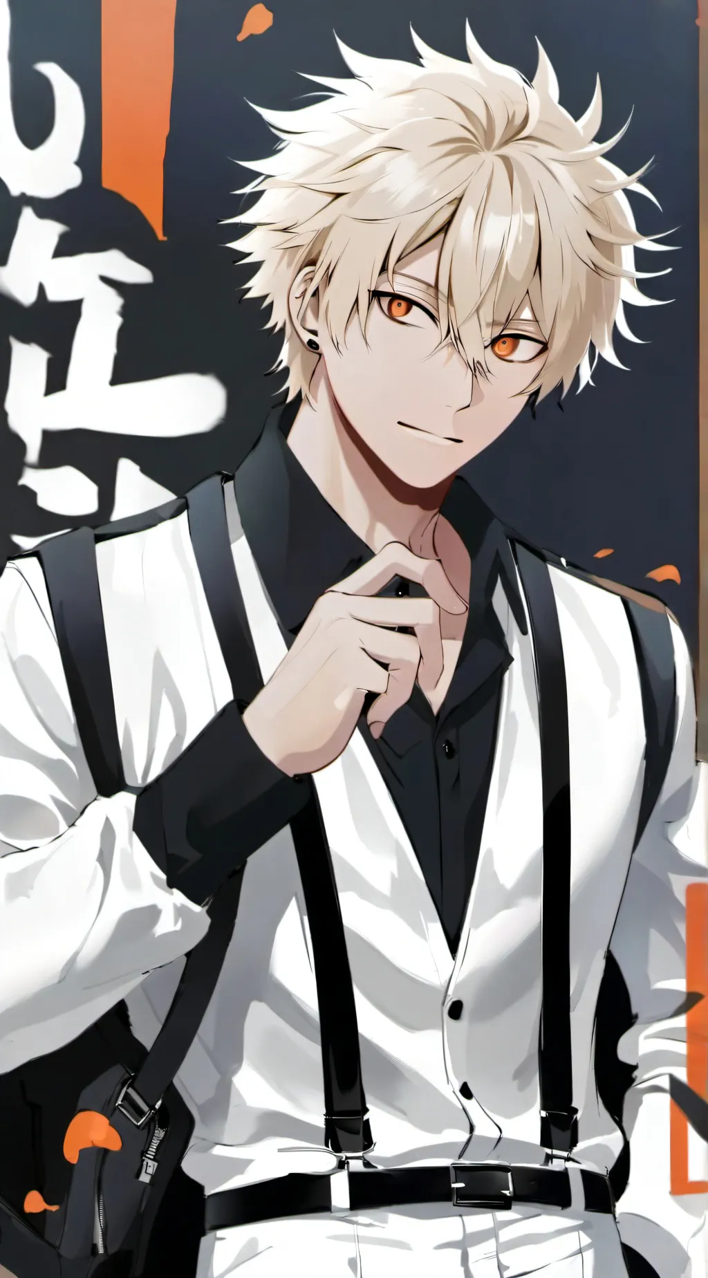 ai character: Bakugo background