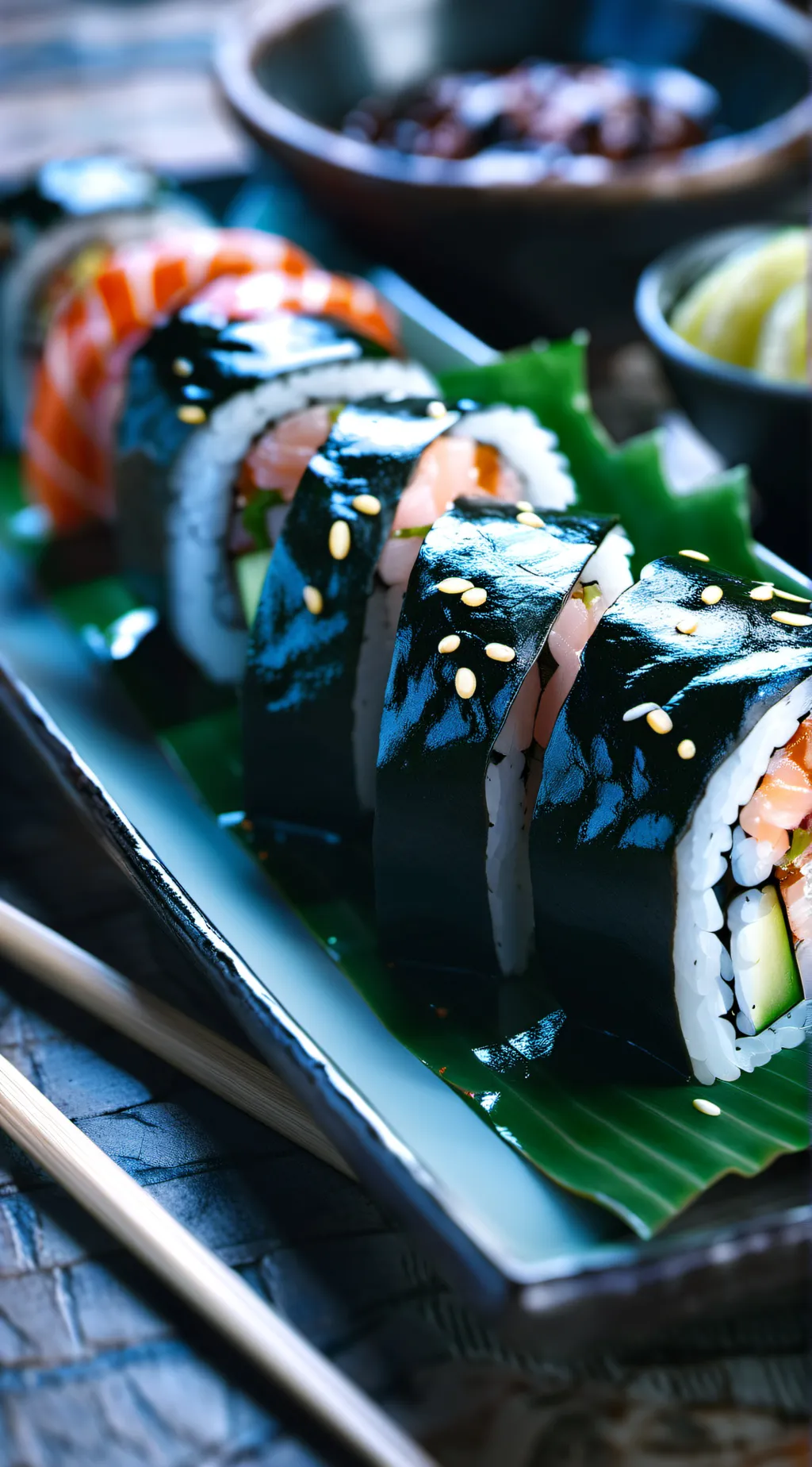 ai character: Sushi background