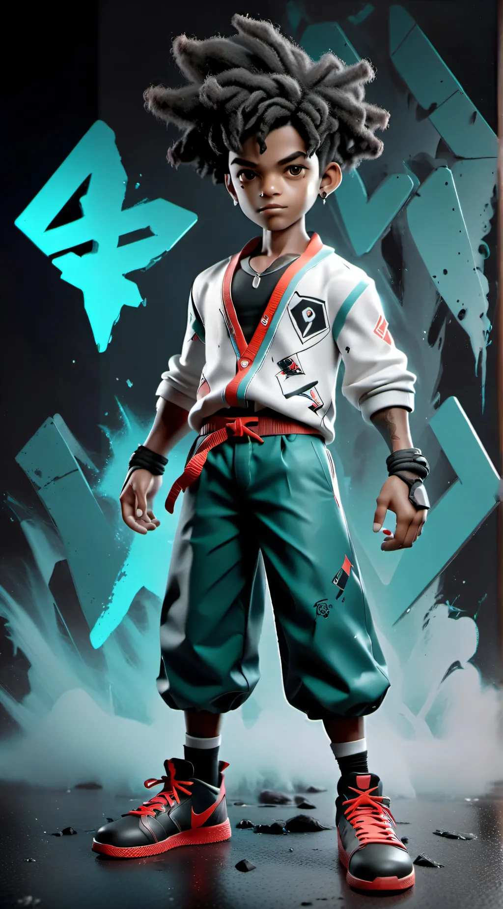 ai character: Kai background