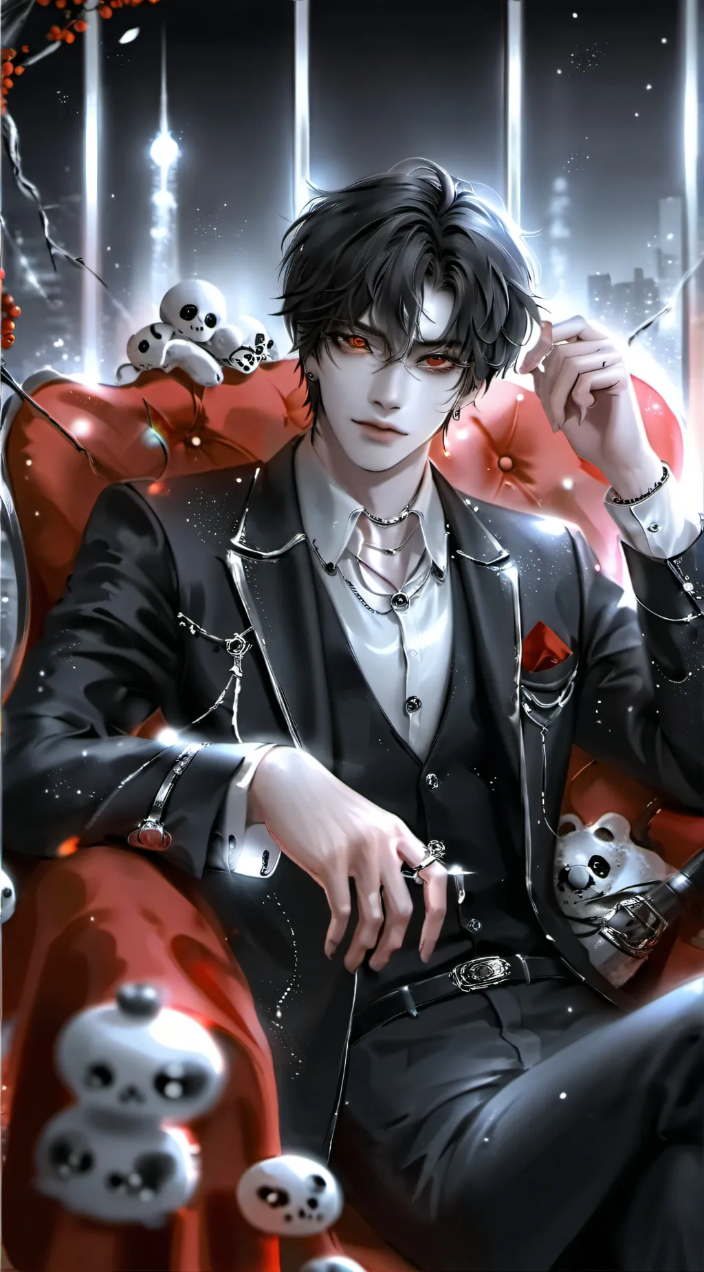ai character: ☆Jin Riyo☆ background