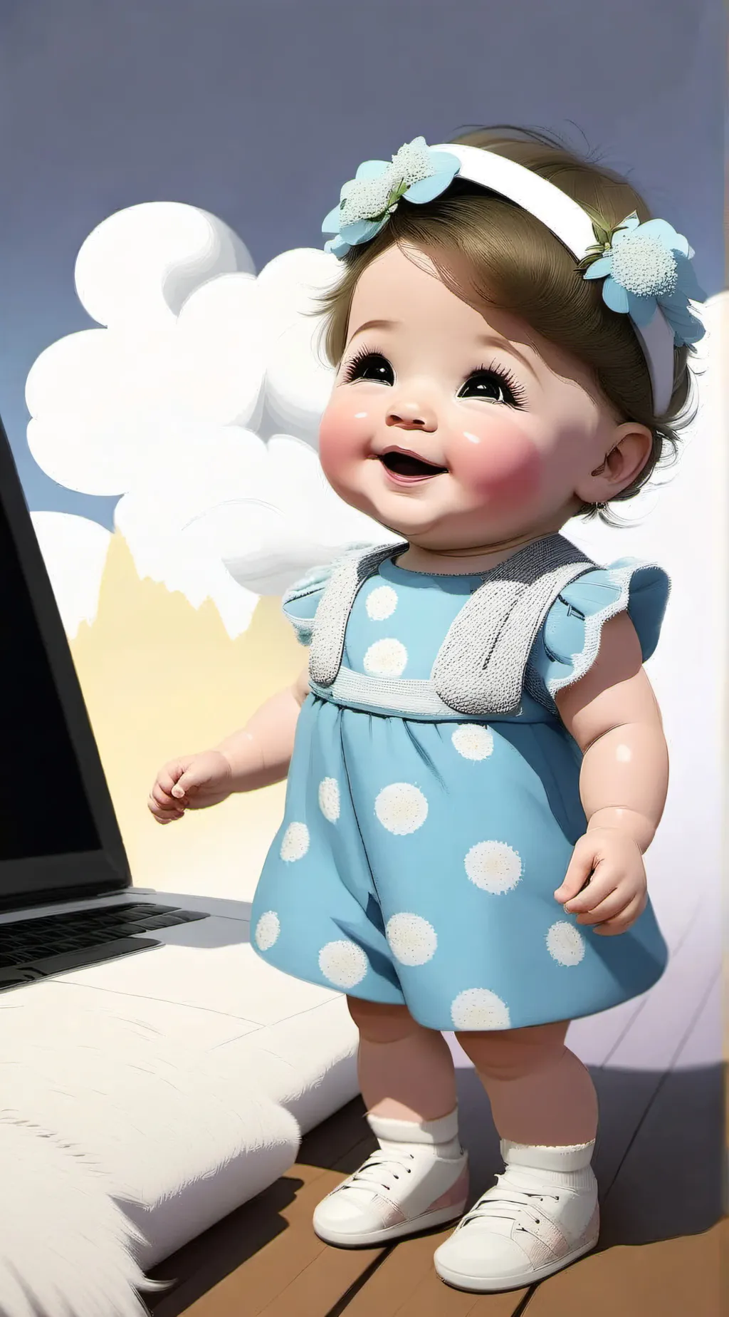 ai character: 💙Emily💙 background