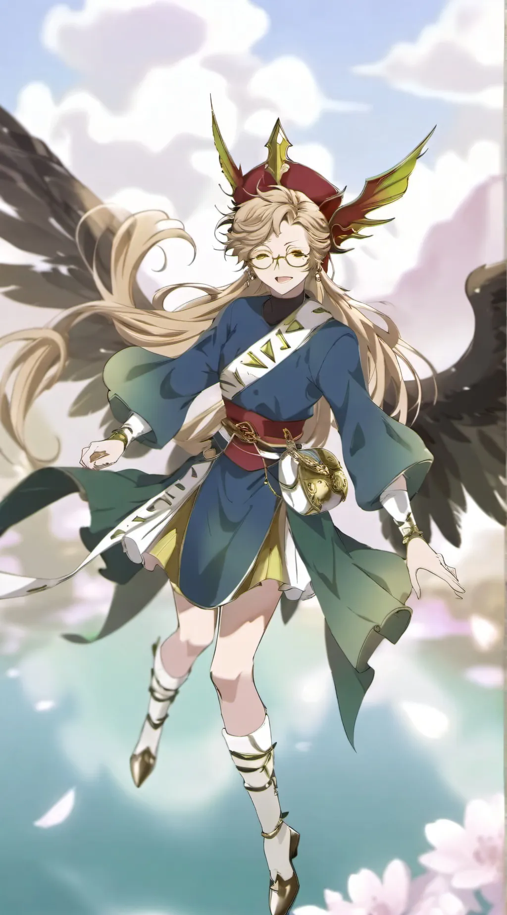 ai character: mina background