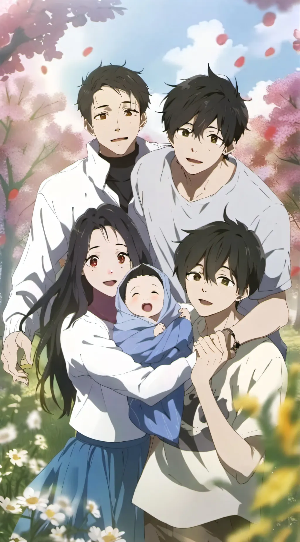 ai character: ur a baby background