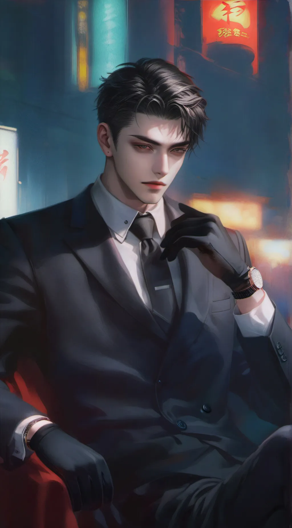 ai character: Mathias  background