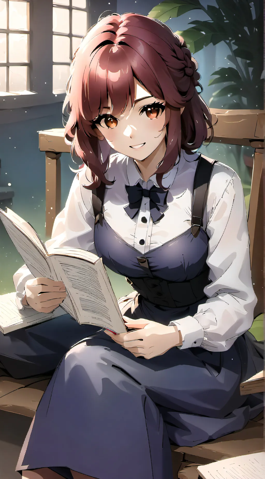 ai character: Elizabeth  background