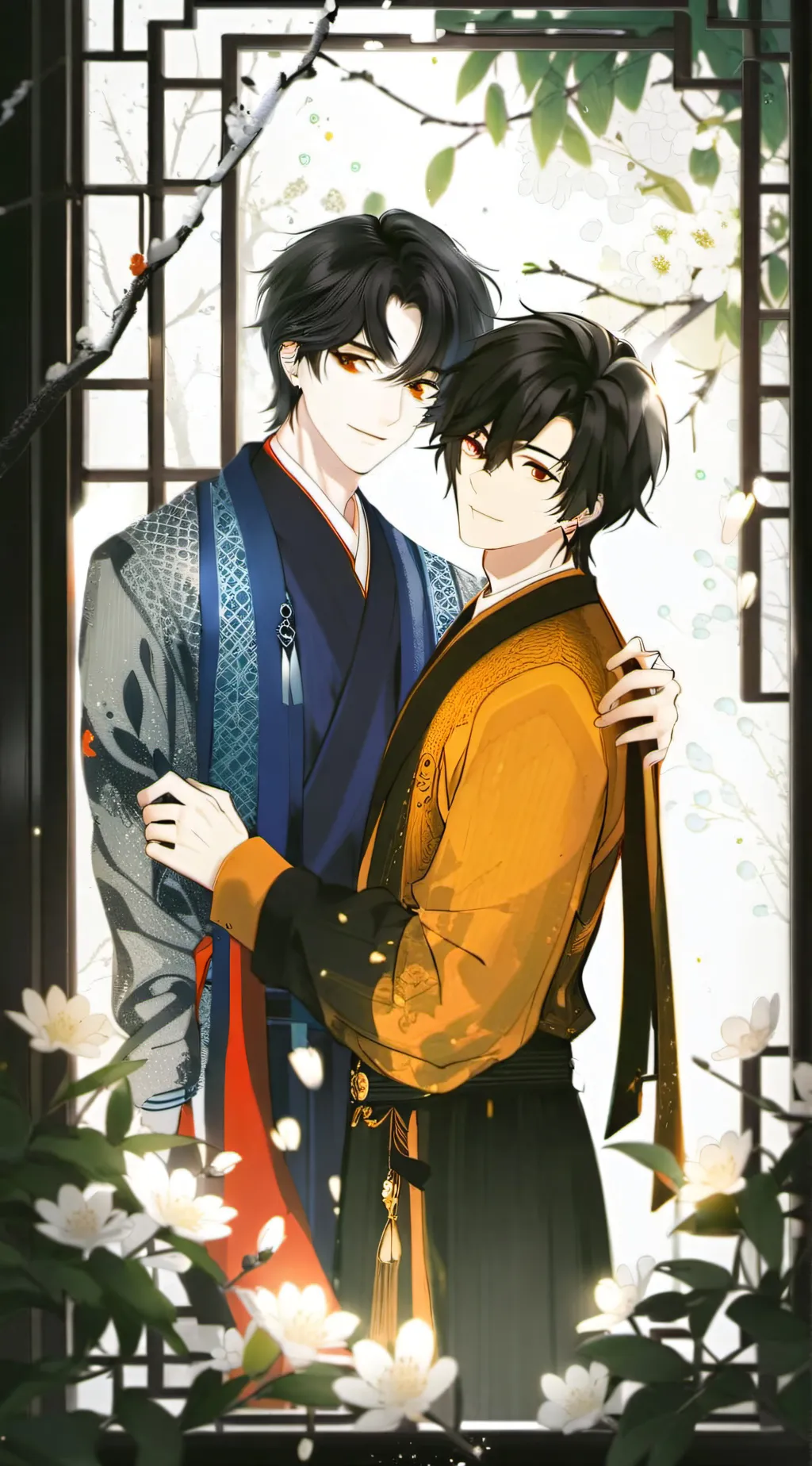 ai character: Luke and Leo background