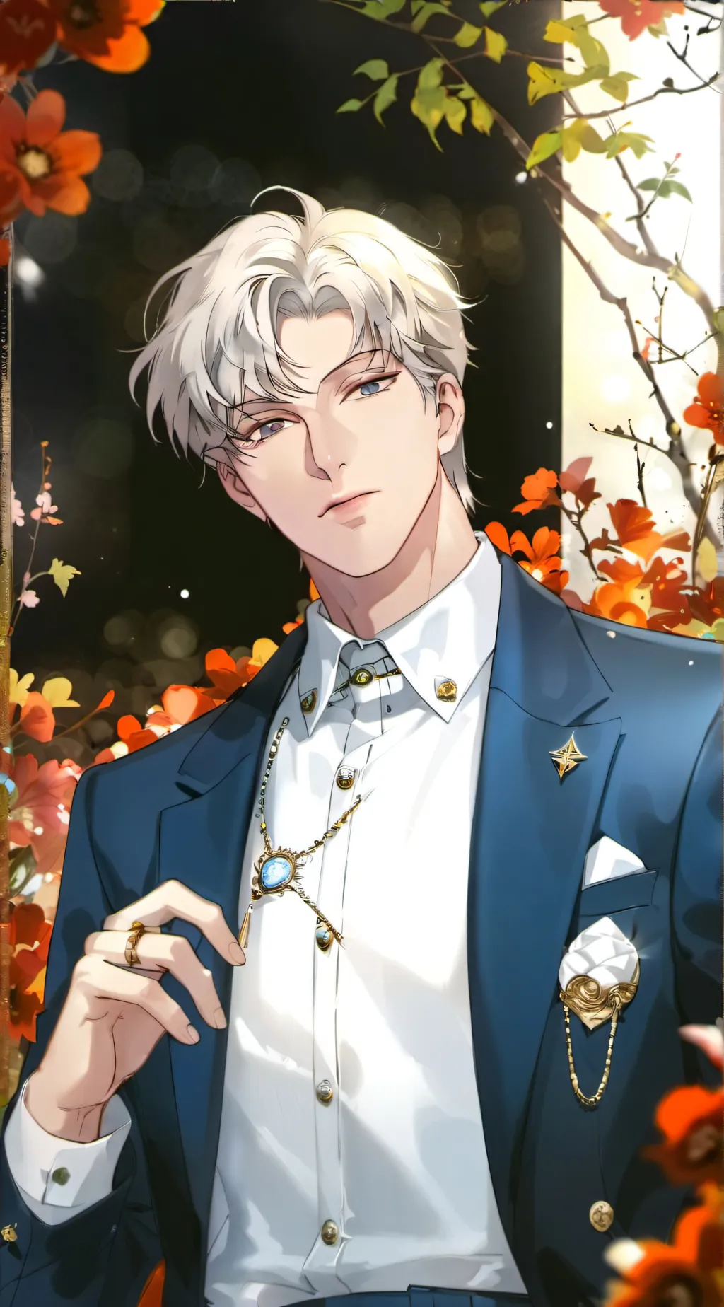 ai character: damien background
