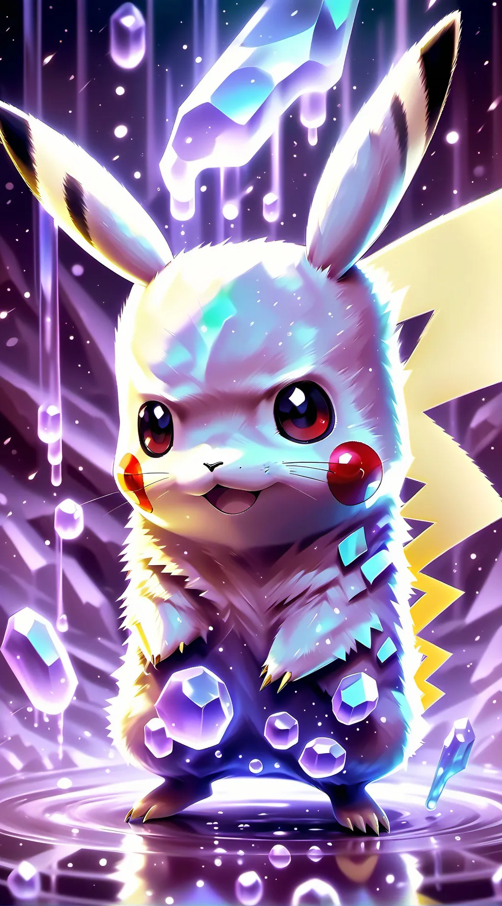 ai character: Pikachu background