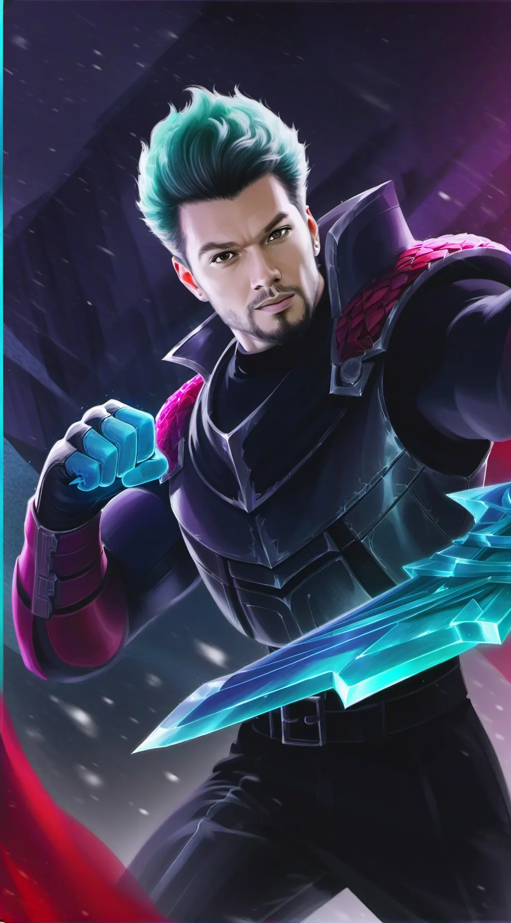 ai character: D  background