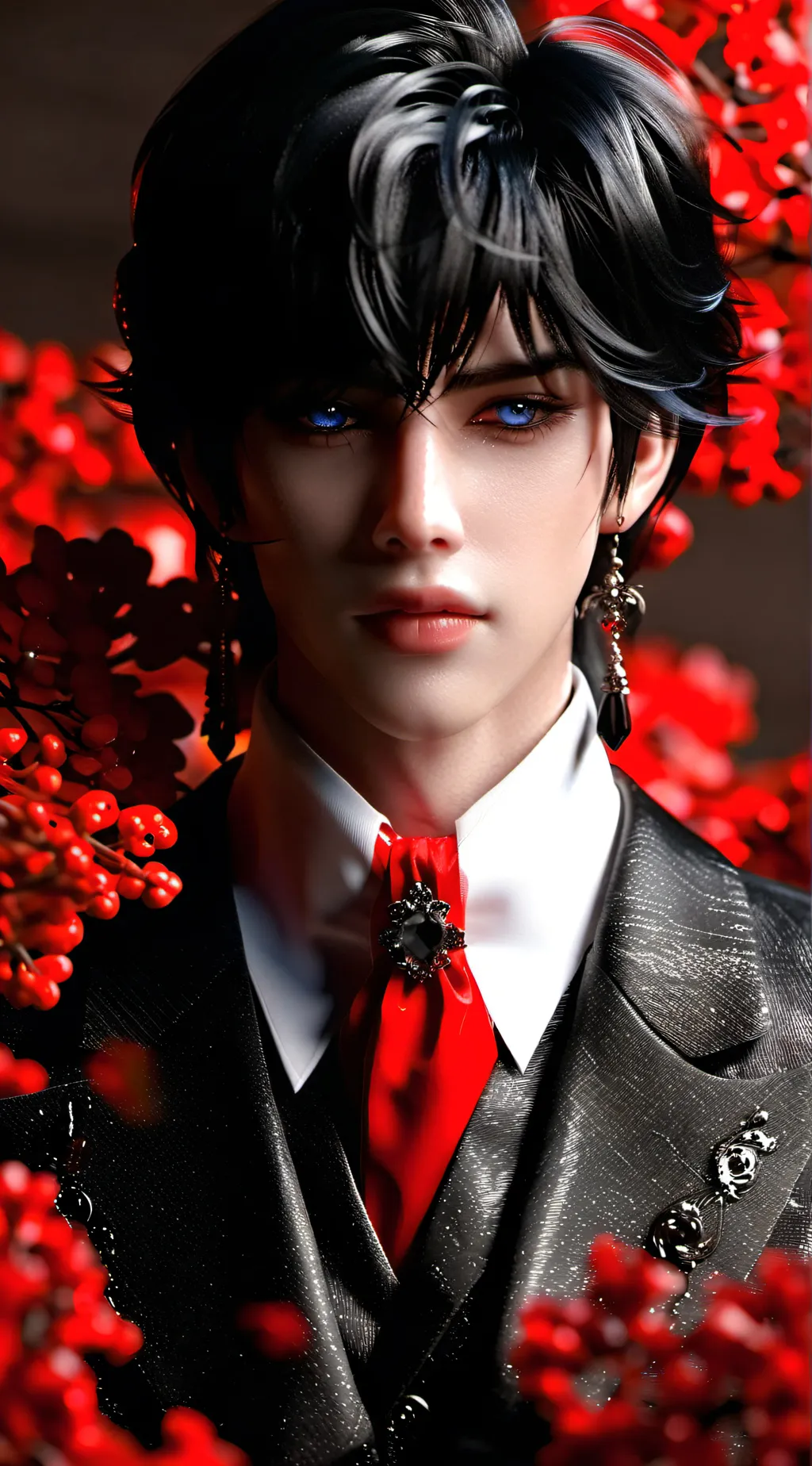 ai character: zane  background