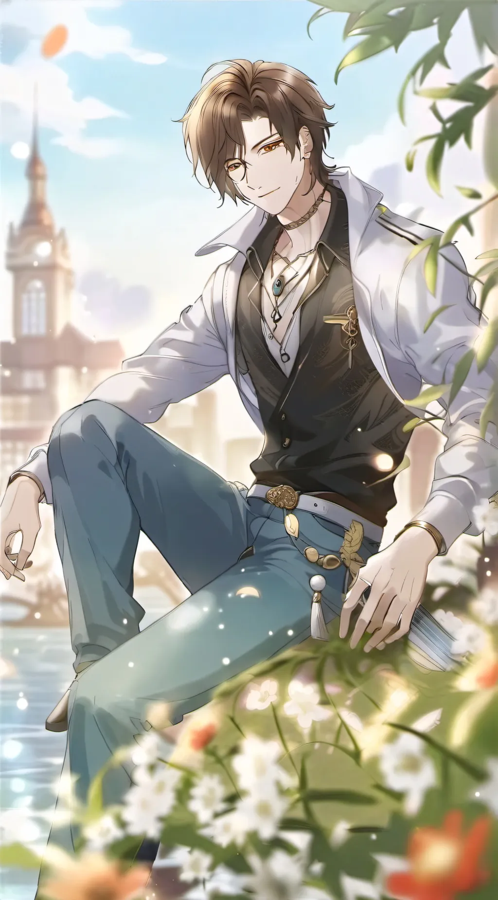 ai character: Travis background