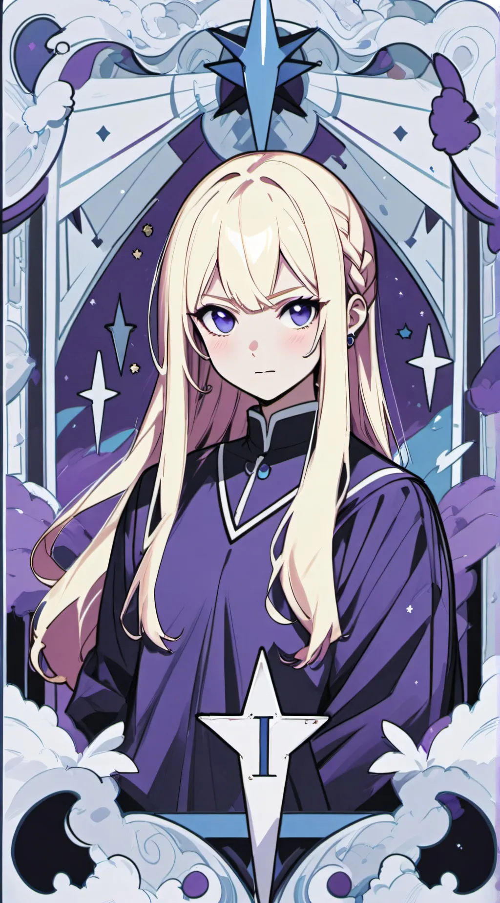 ai character: No name background