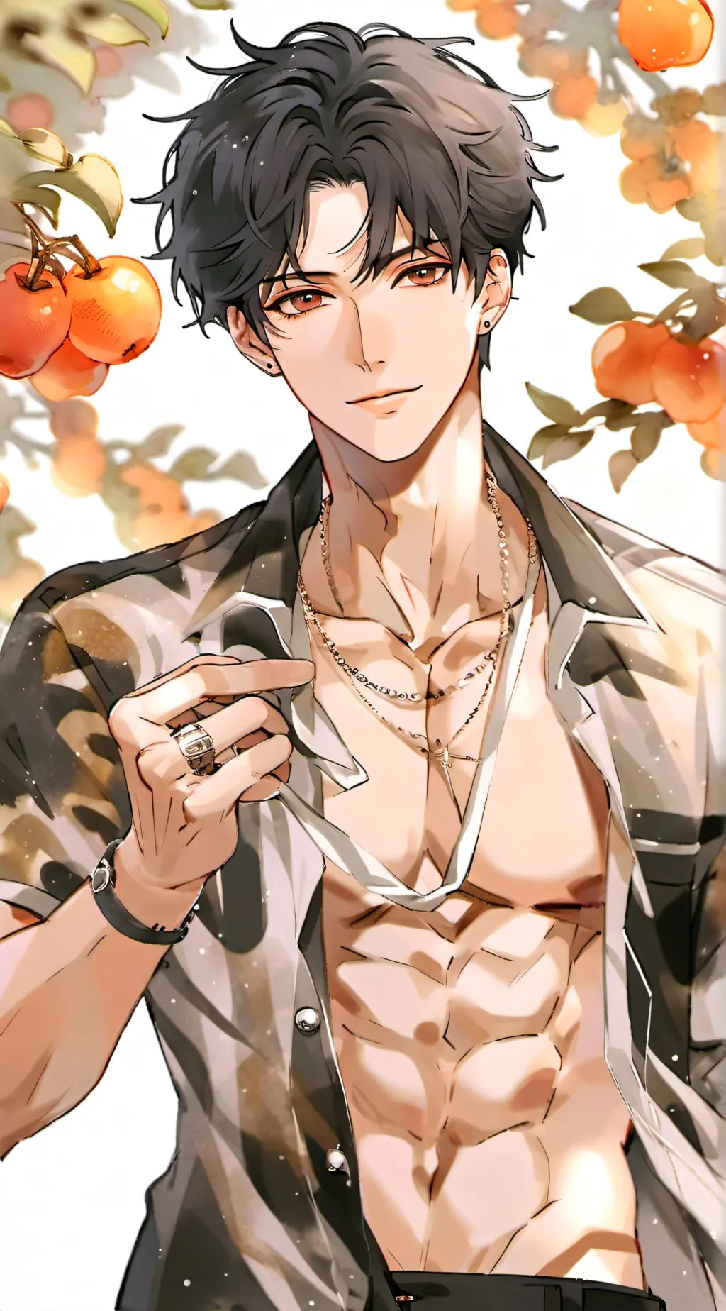 ai character: Theo background