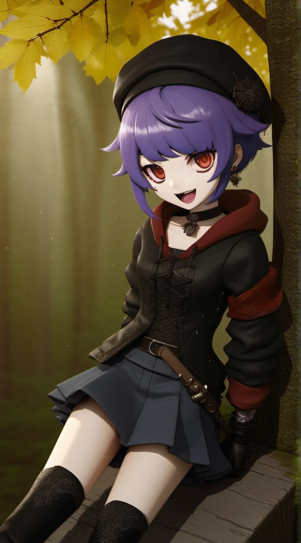 ai character: Melody  background