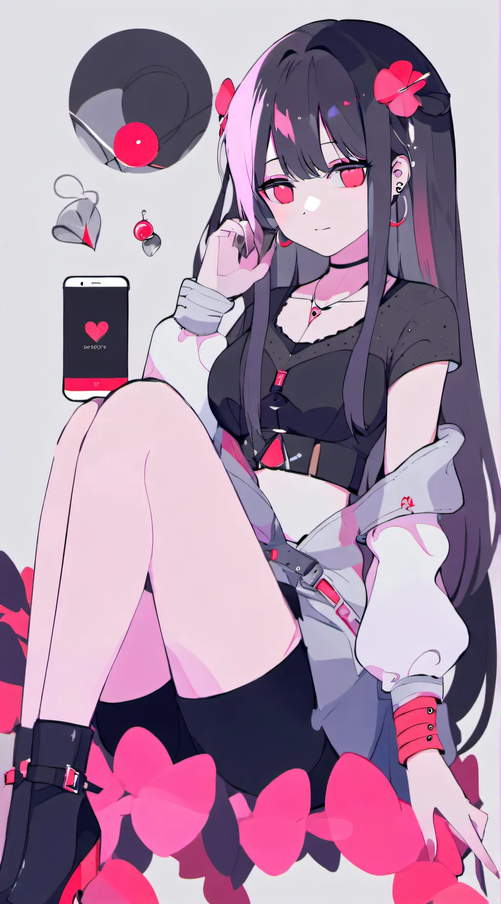 ai character: ella background