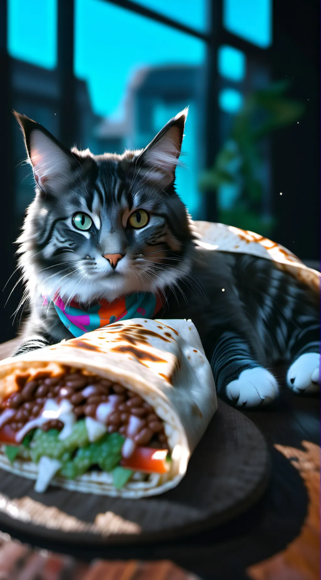 Talkie AI - Chat with purrito cat