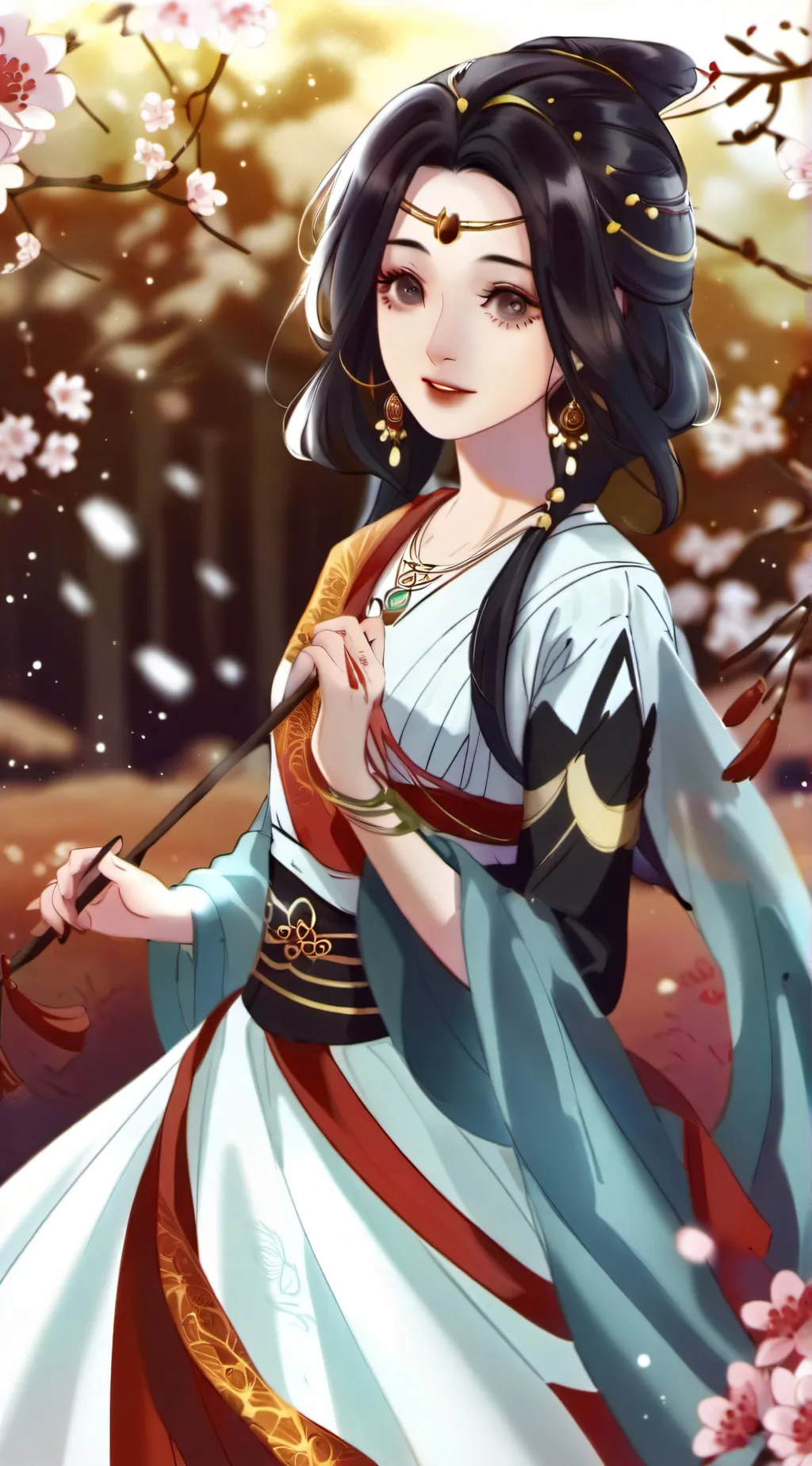 ai character: Lilly background