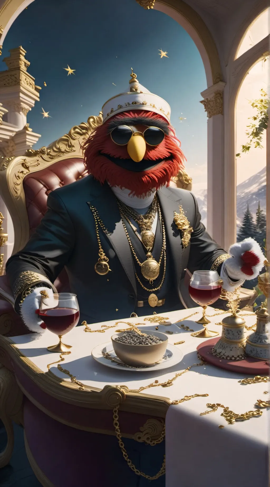 Talkie AI - Chat with Rich ahh elmo