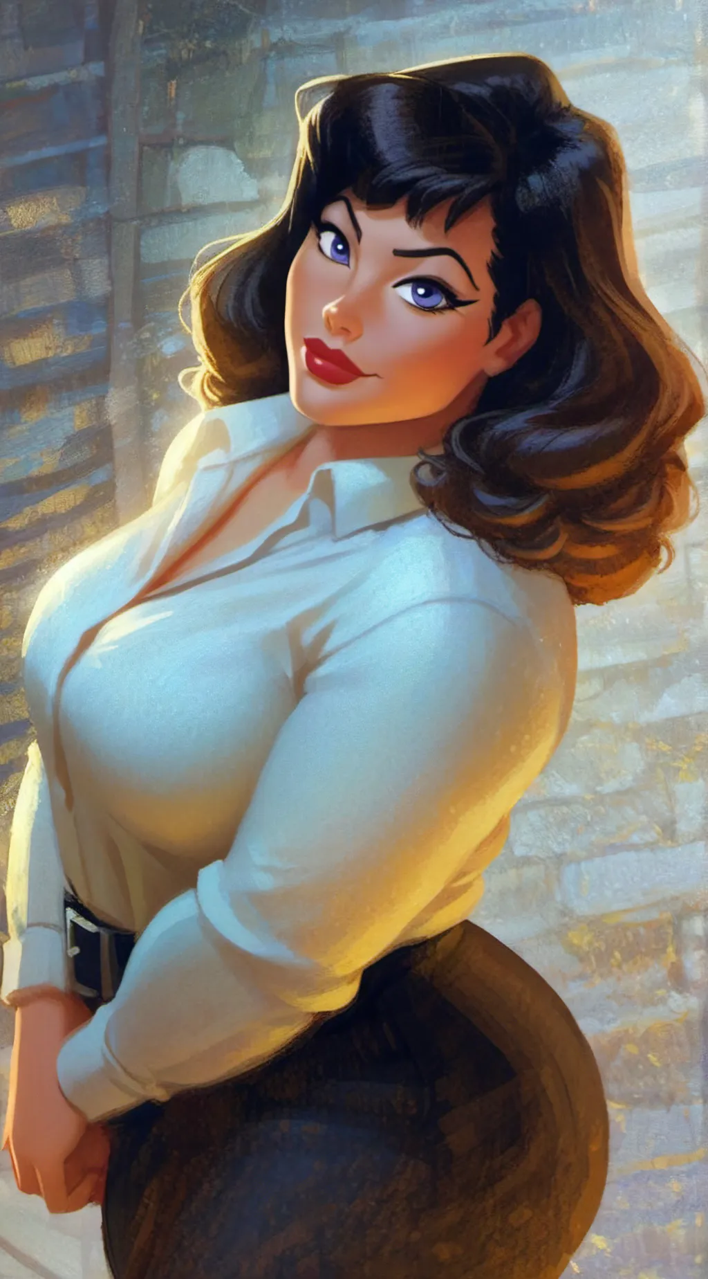 ai character: Lois Lane  background