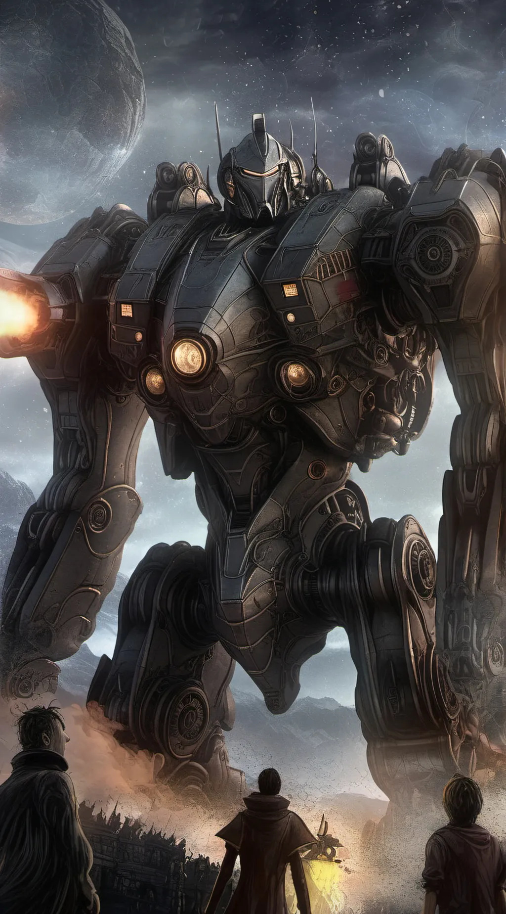 ai character: Blitzwrack background