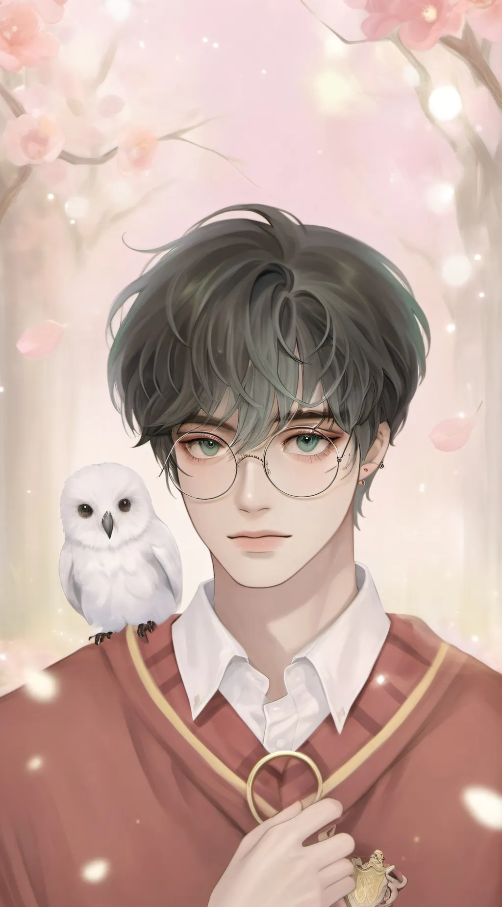 ai character: Harry Potter  background