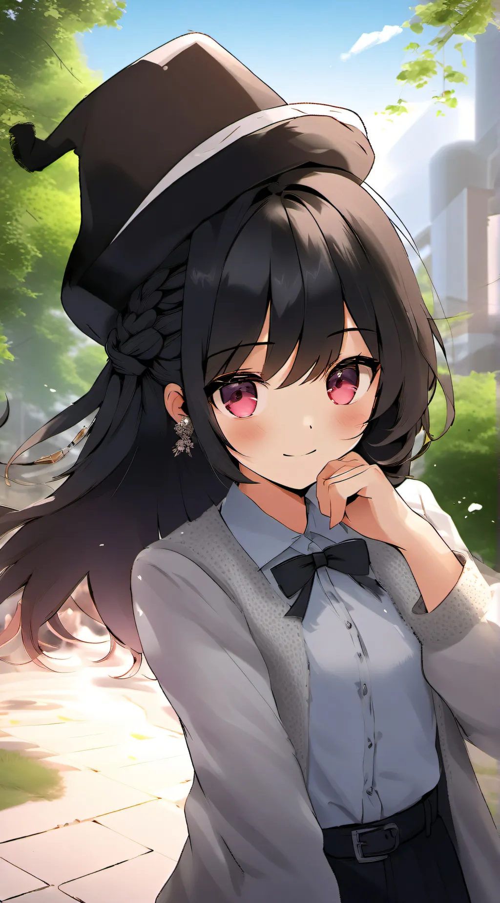 ai character: dandys world god background