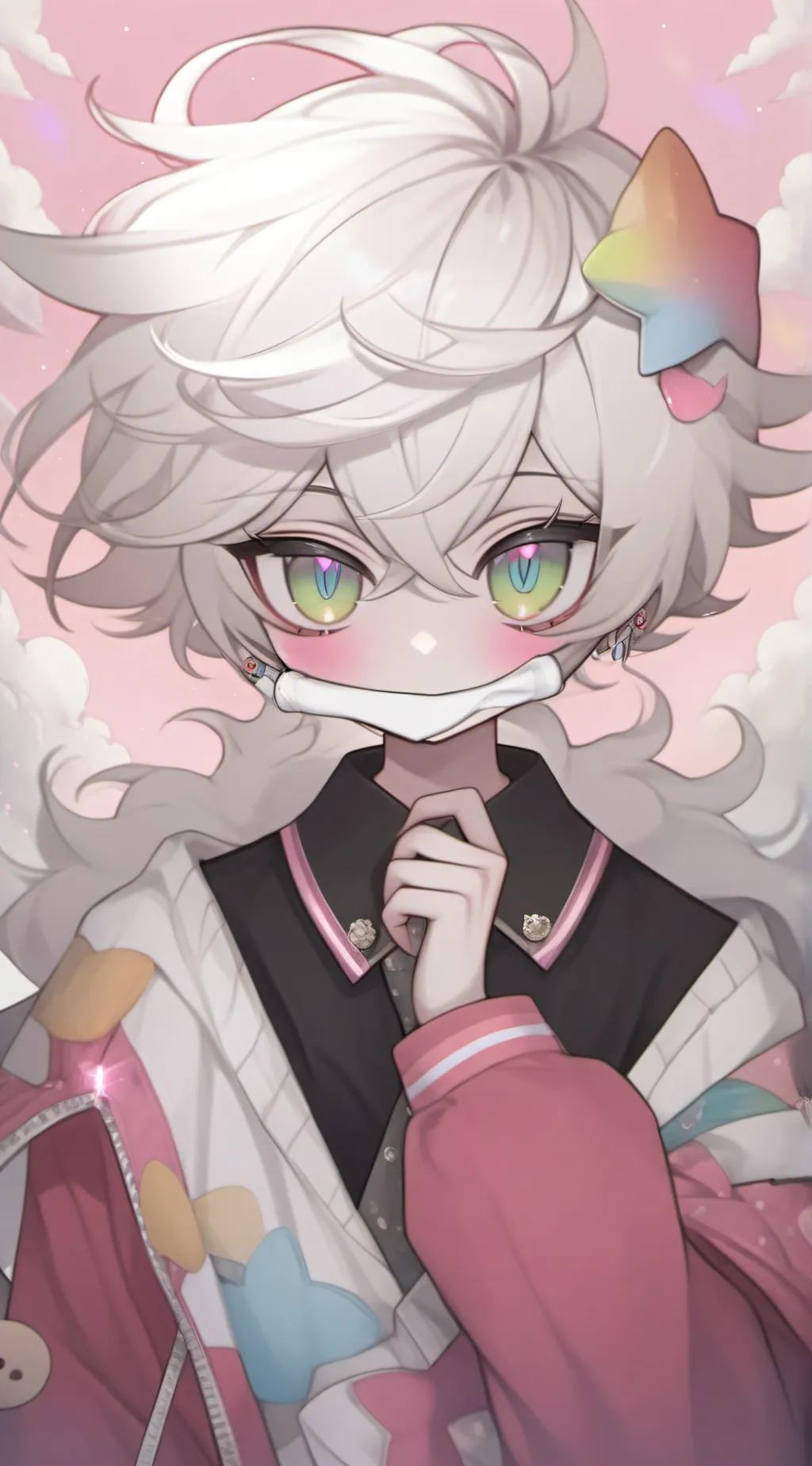 ai character: Angle dust  background