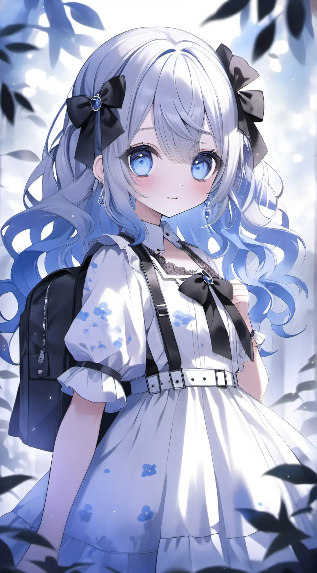 ai character: 🦠Girl virus 2🦠 background