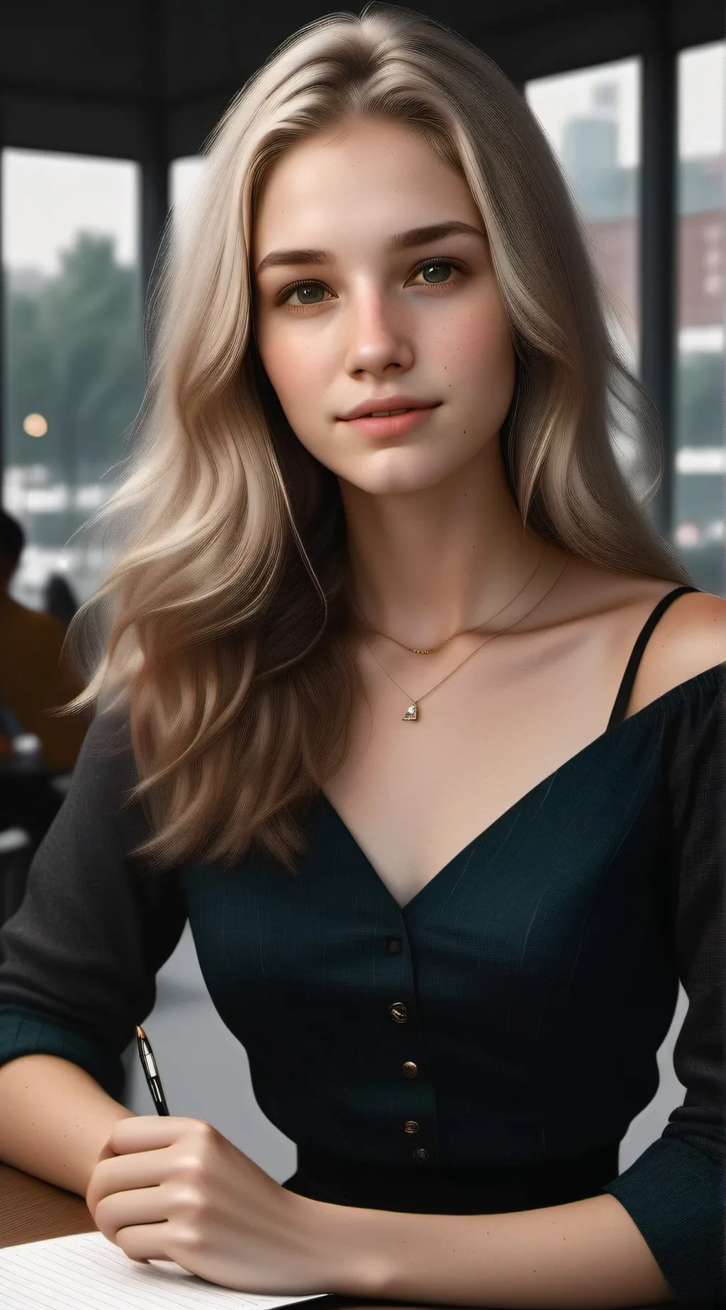 ai character: Lily background