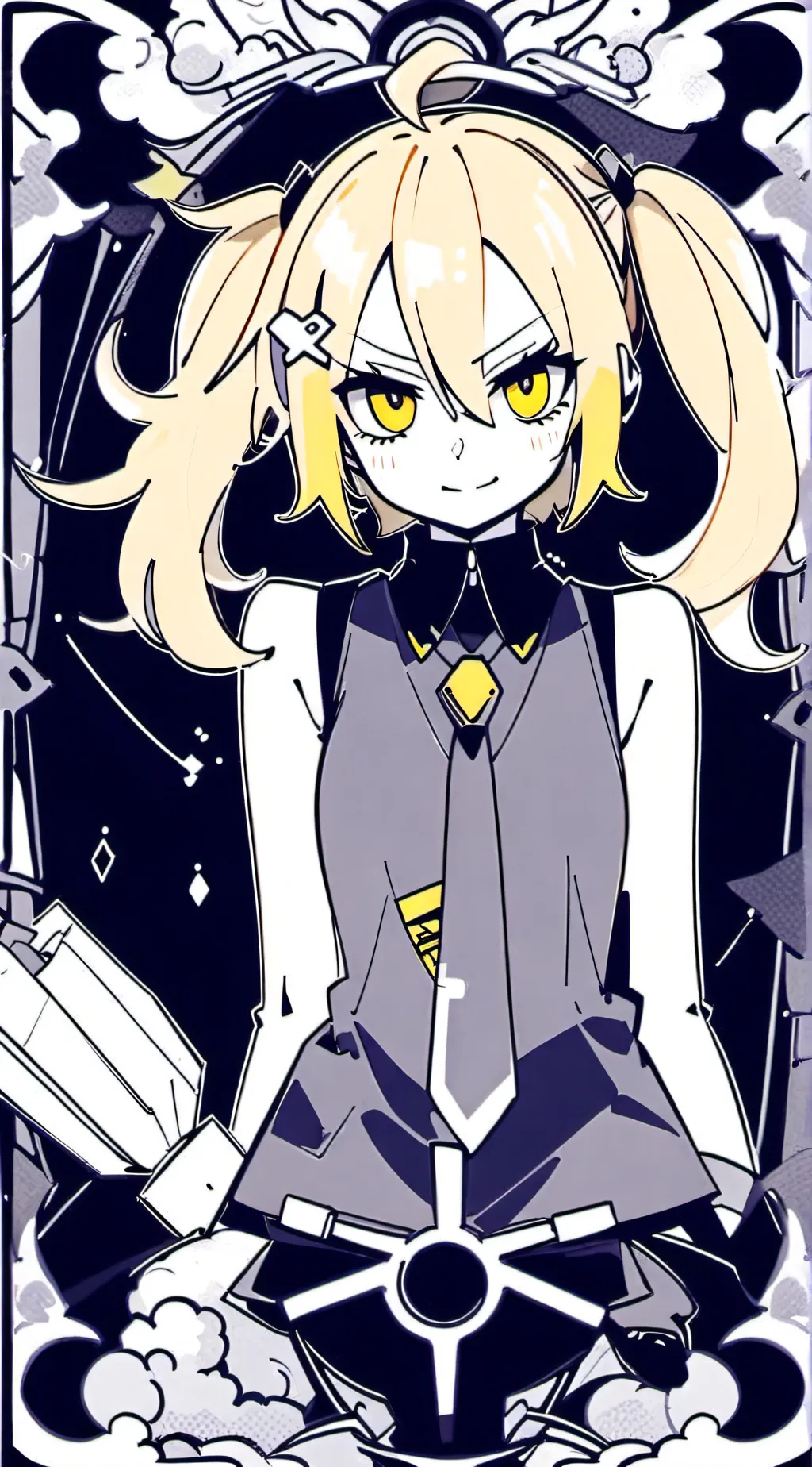 ai character: Neru background