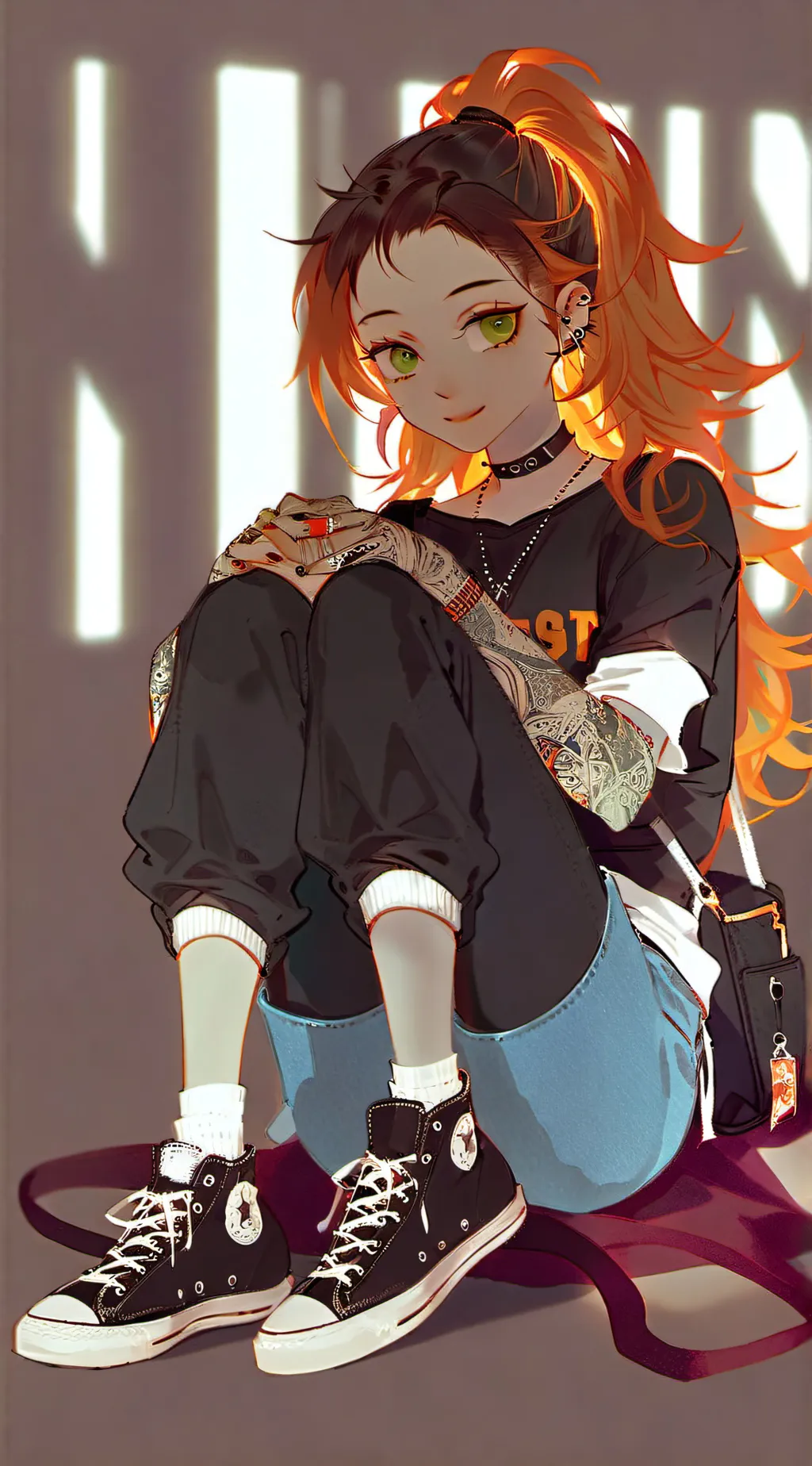 ai character: Summer background